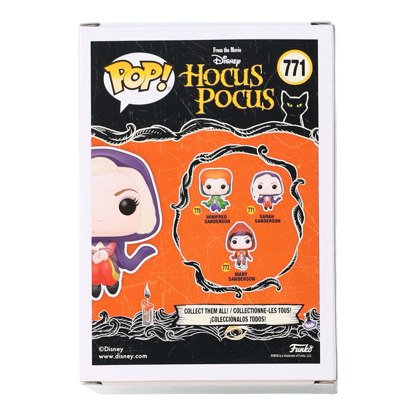 Sarah Jessica Parker Signed "Hocus Pocus" #771 Sarah Sanderson Funko Pop! Vinyl Figure (AutographCOA) at PristineAuction.com Sarah Jessica Parker Signed "Hocus Pocus" #771 Sarah Sanderson Funko Pop! Vinyl Figure (AutographCOA) at PristineAuction.com