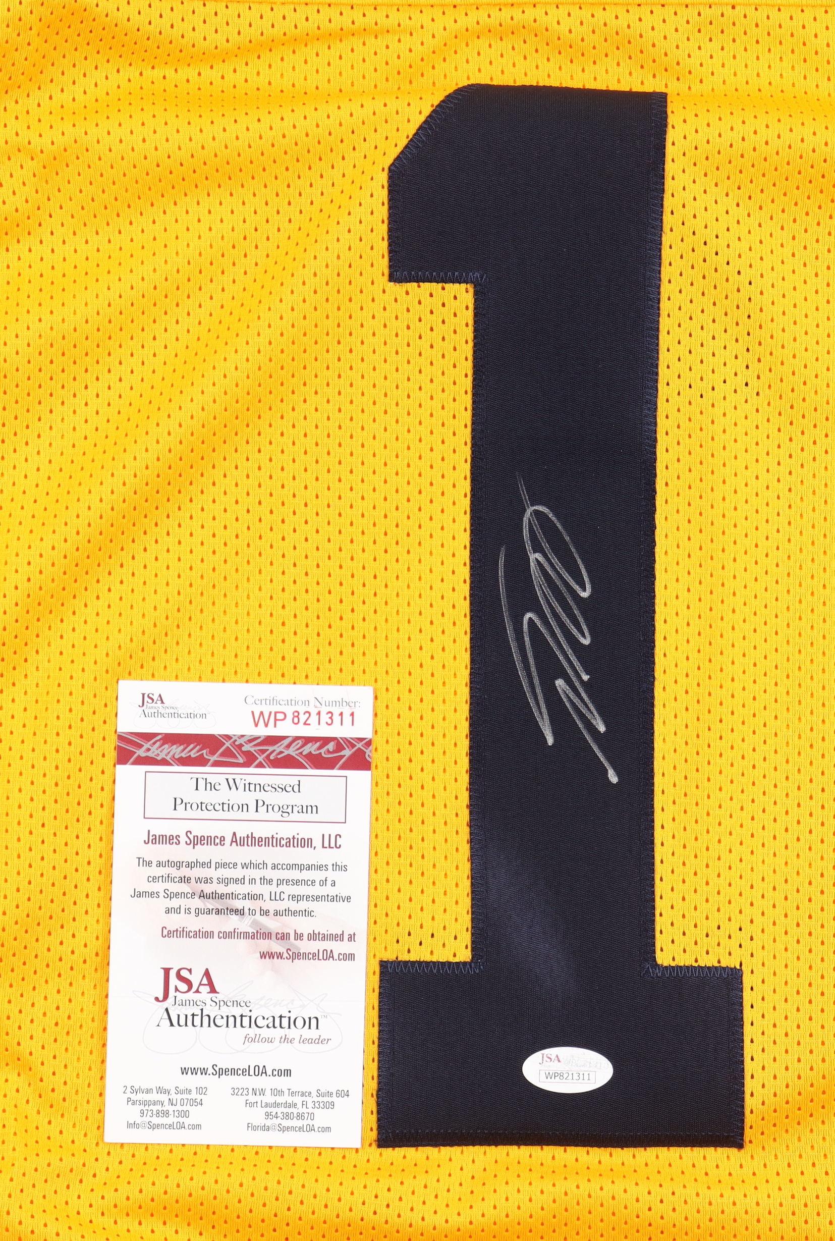 DeSean Jackson Signed Jersey (JSA) at PristineAuction.com DeSean Jackson Signed Jersey (JSA) at PristineAuction.com