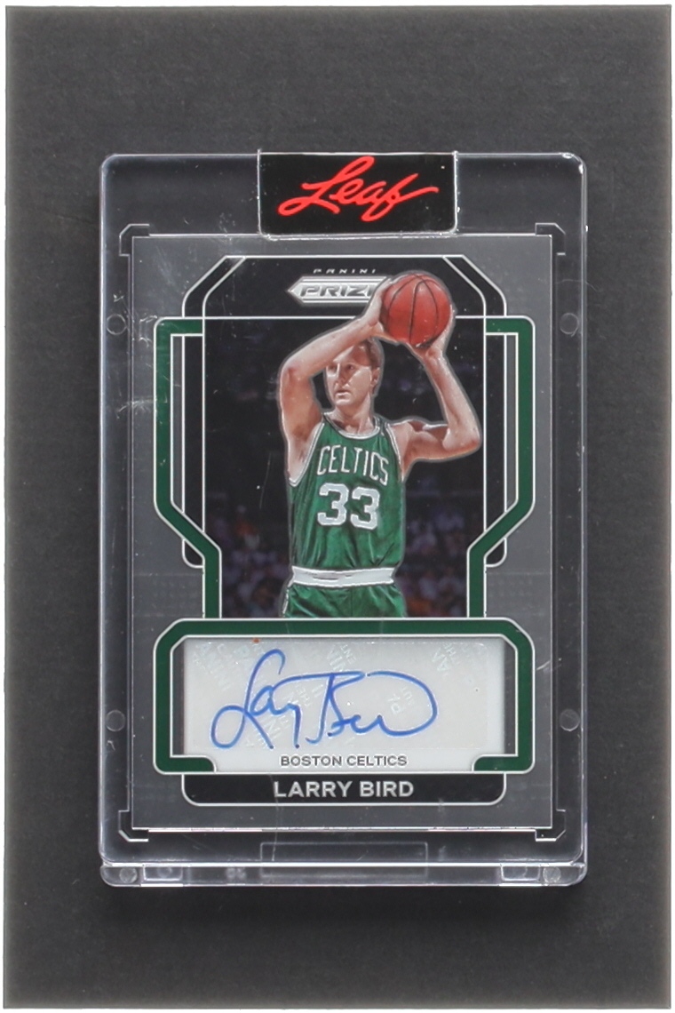 Larry Bird 2021-22 Panini Prizm Signatures #4 at PristineAuction.com Larry Bird 2021-22 Panini Prizm Signatures #4 at PristineAuction.com