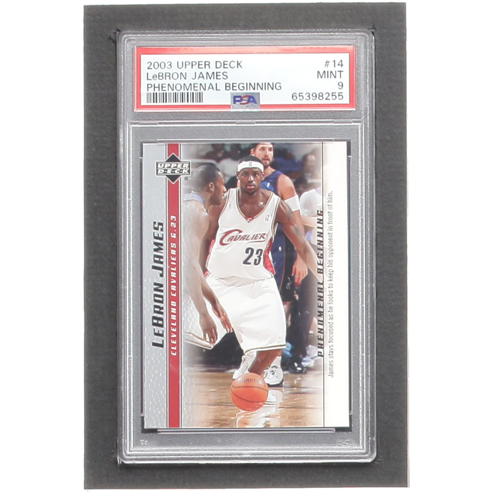 2004 upper deck lebron james phenomenal beginning