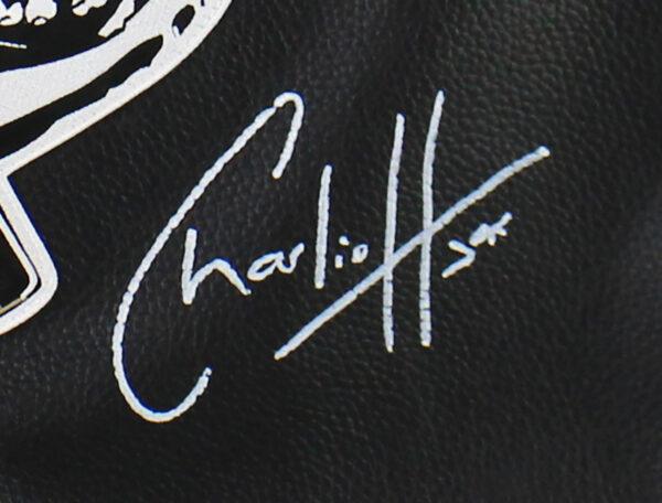 Charlie Hunnam Signed Biker Vest (Radtke) at PristineAuction.com Charlie Hunnam Signed Biker Vest (Radtke) at PristineAuction.com