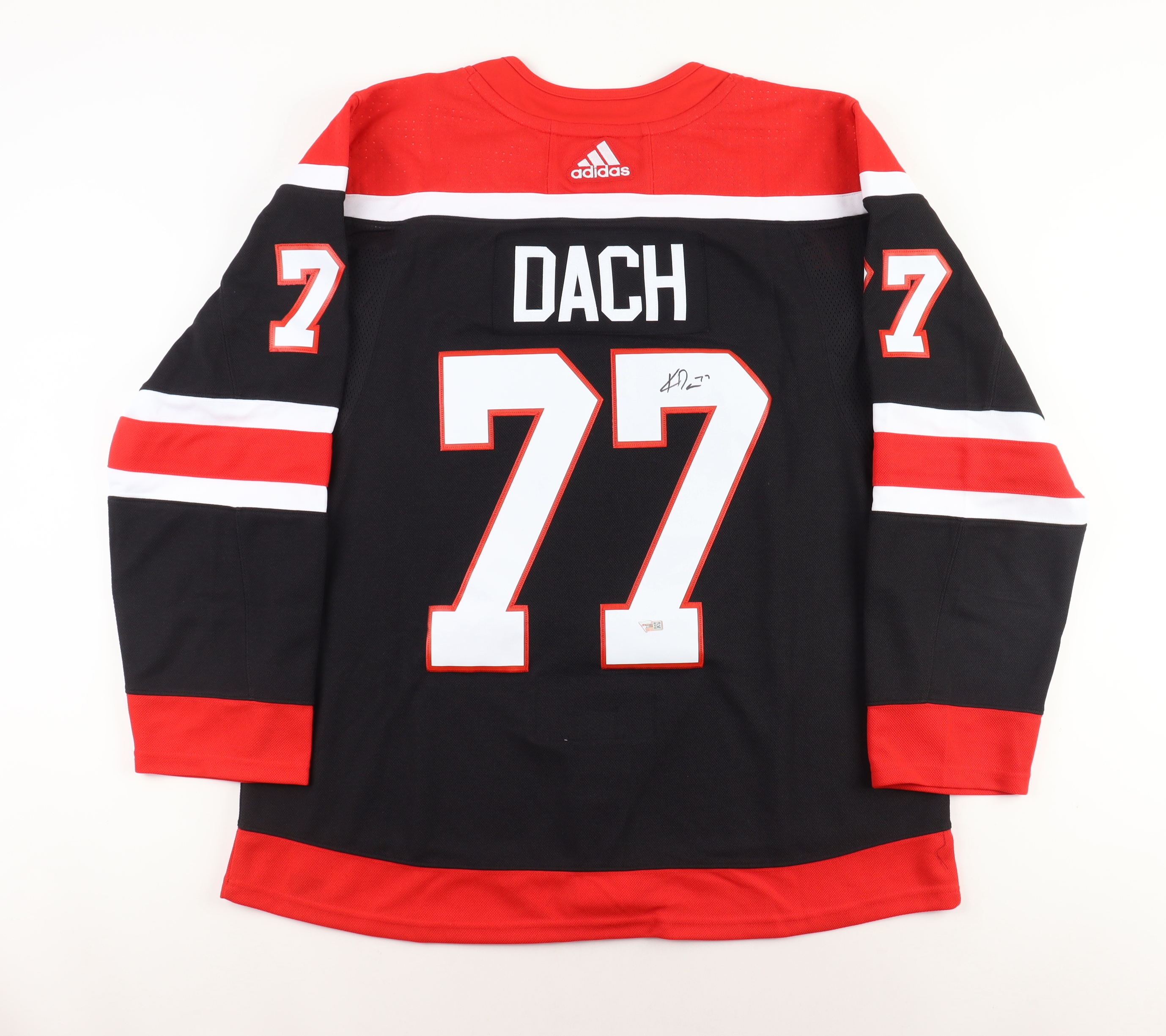 Kirby Dach Signed Jersey (Fanatics) at PristineAuction.com Kirby Dach Signed Jersey (Fanatics) at PristineAuction.com