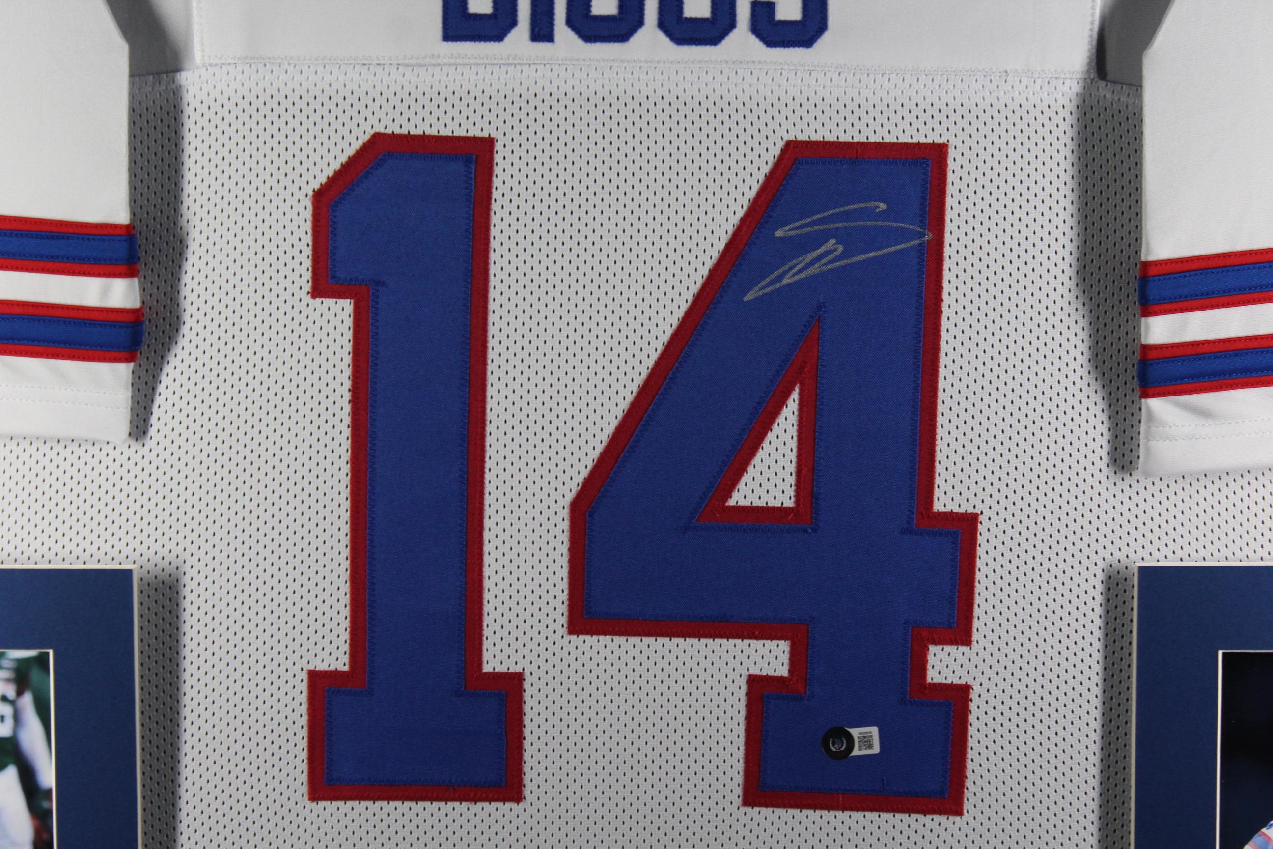 Stefon Diggs Signed 35x43 Custom Framed Jersey Display (Beckett) at PristineAuction.com Stefon Diggs Signed 35x43 Custom Framed Jersey Display (Beckett) at PristineAuction.com