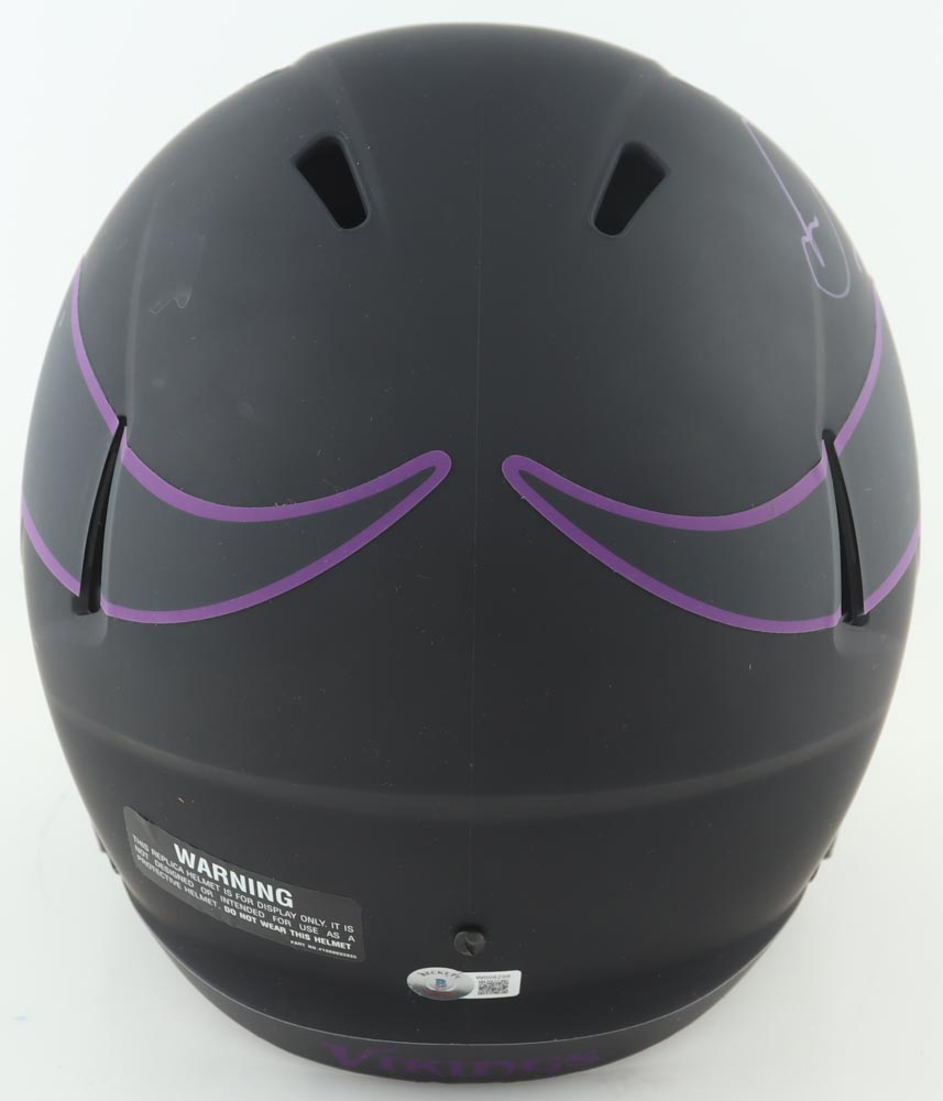 Dalvin Cook Signed Vikings Full-Size Eclipse Alternate Speed Helmet (Beckett) at PristineAuction.com Dalvin Cook Signed Vikings Full-Size Eclipse Alternate Speed Helmet (Beckett) at PristineAuction.com