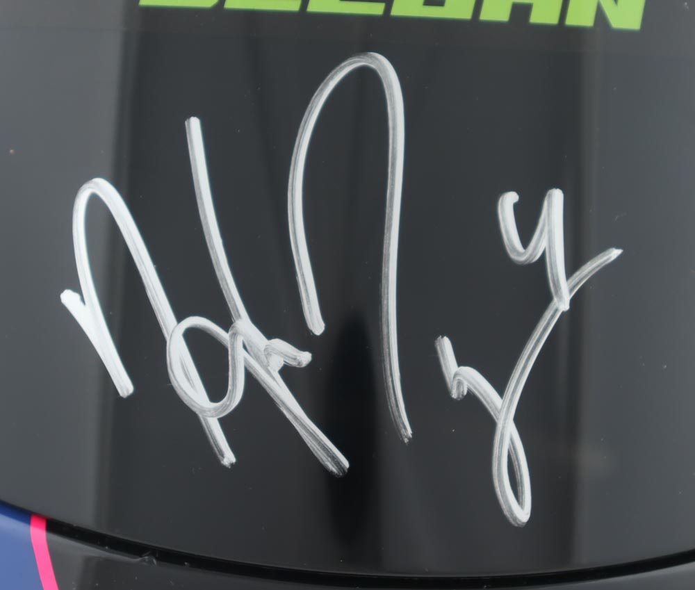 Hailie Deegan Signed NASCAR Full-Size Helmet (PA) at PristineAuction.com Hailie Deegan Signed NASCAR Full-Size Helmet (PA) at PristineAuction.com