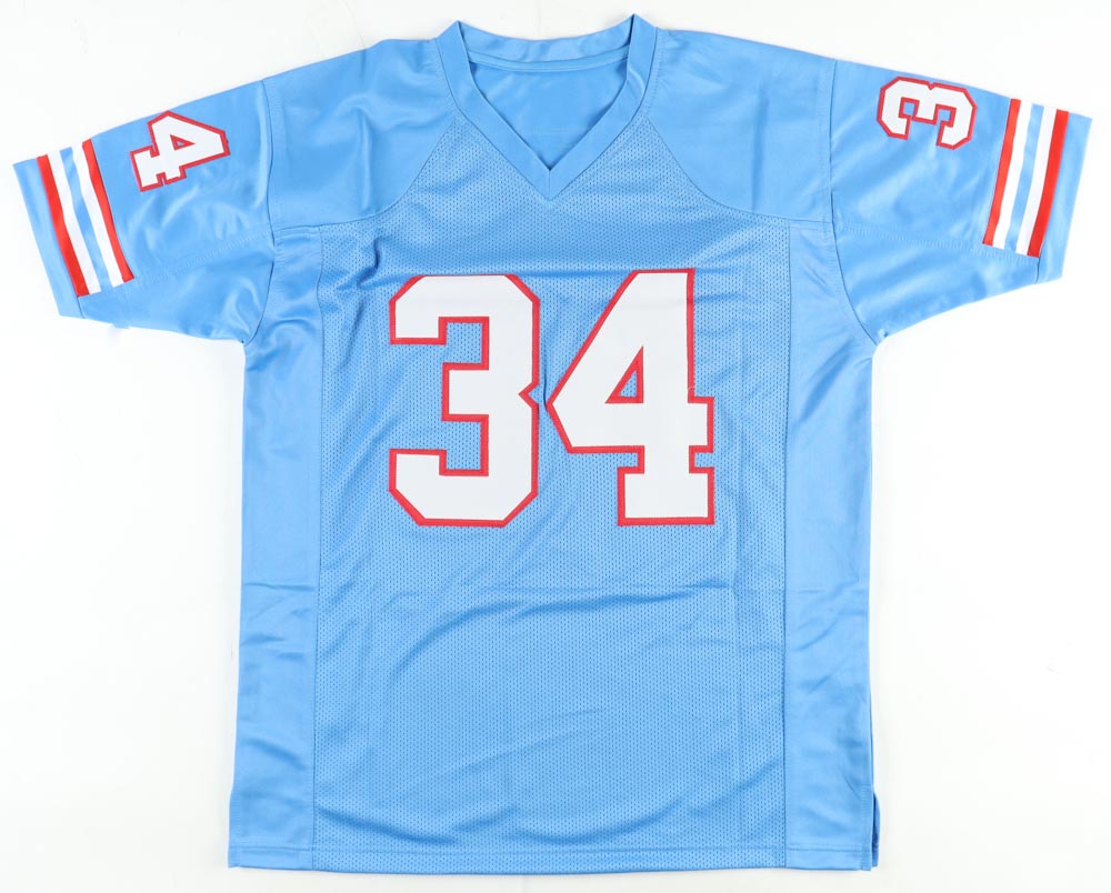 Earl Campbell Signed Jersey (Beckett) at PristineAuction.com Earl Campbell Signed Jersey (Beckett) at PristineAuction.com