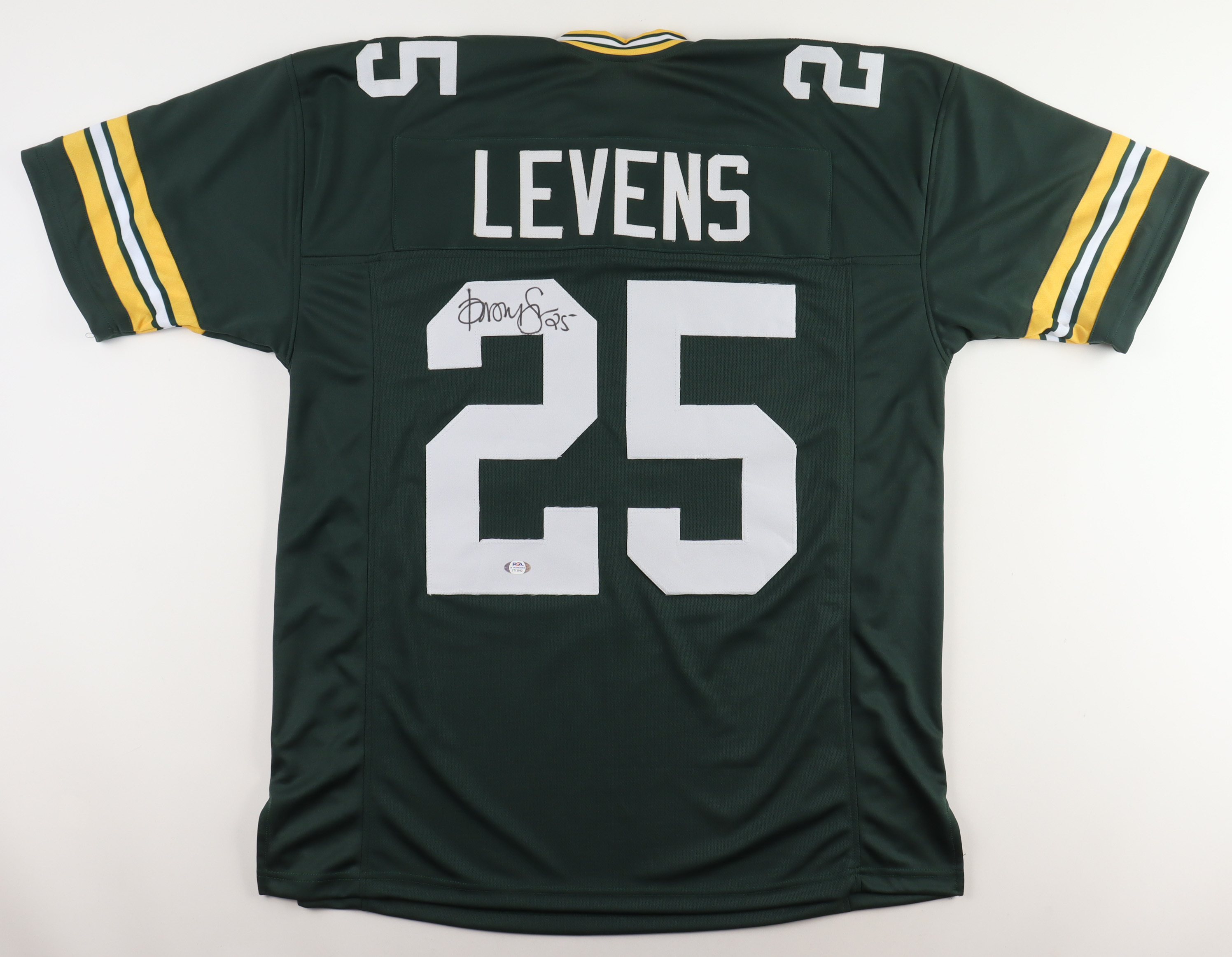 Dorsey Levens Signed Jersey (PSA) at PristineAuction.com Dorsey Levens Signed Jersey (PSA) at PristineAuction.com