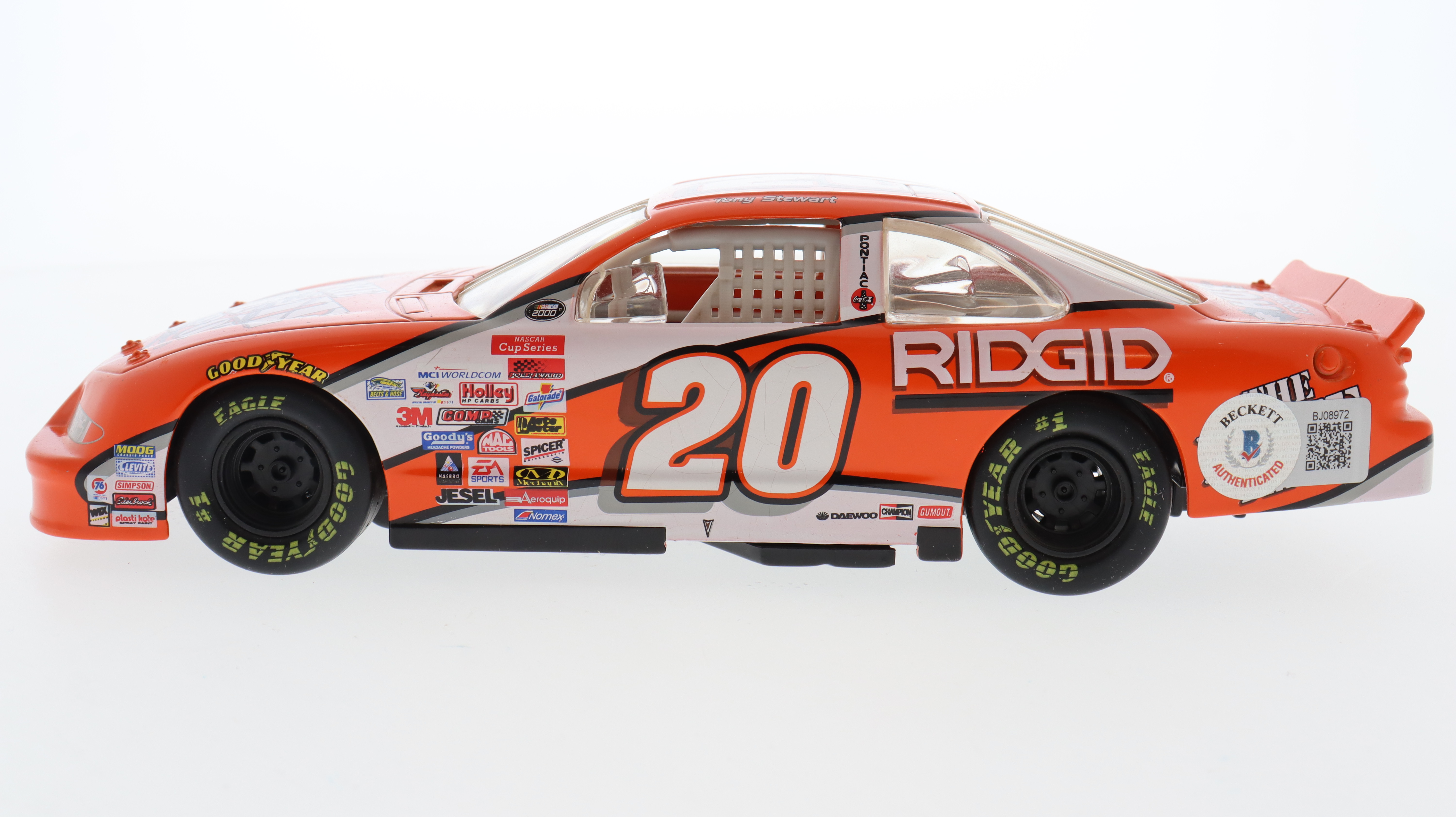 Tony Stewart Signed LE #20 The Home Depot 1999 Pontiac Grand Prix 1:24 Diecast Car (Beckett) at PristineAuction.com Tony Stewart Signed LE #20 The Home Depot 1999 Pontiac Grand Prix 1:24 Diecast Car (Beckett) at PristineAuction.com