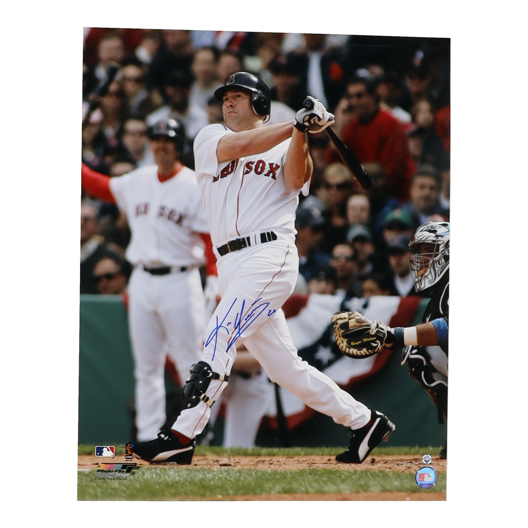 Kevin Youkilis Signed Red Sox 16x20 Photo (MLB) at PristineAuction.com Kevin Youkilis Signed Red Sox 16x20 Photo (MLB) at PristineAuction.com