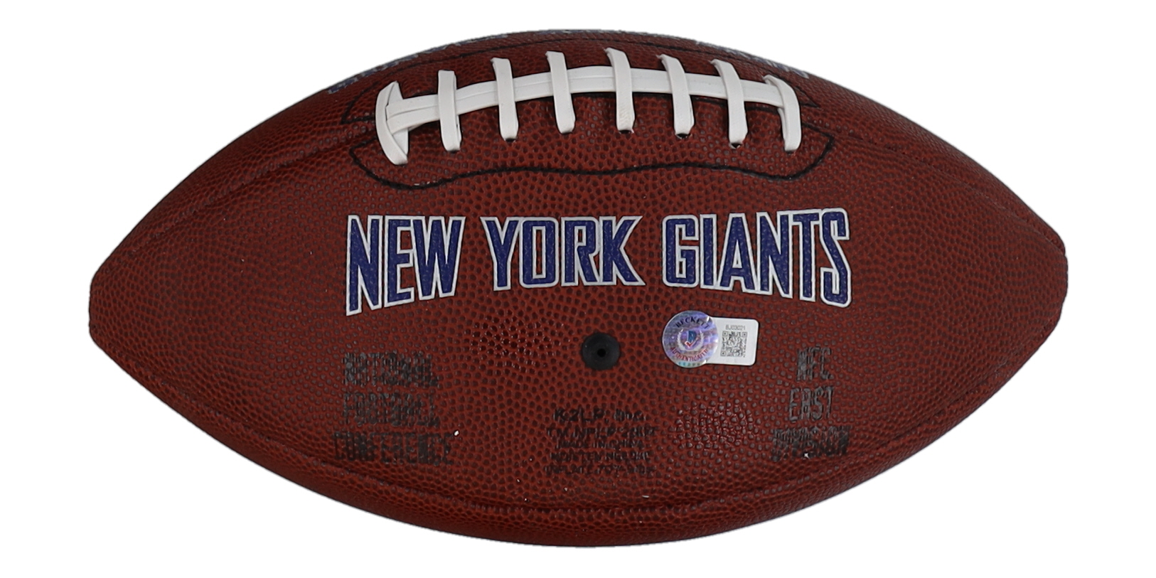 Jeremy Shockey Signed Giants Logo Football (Beckett) at PristineAuction.com Jeremy Shockey Signed Giants Logo Football (Beckett) at PristineAuction.com