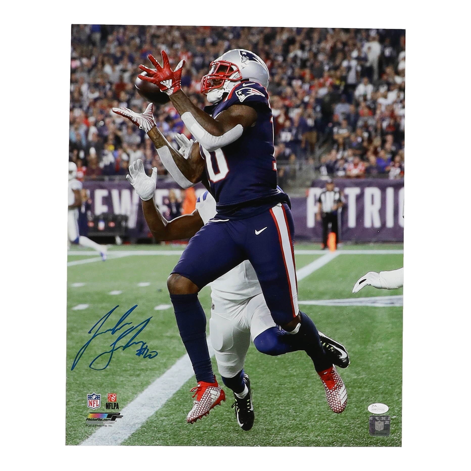 Josh Gordon Signed Patriots 16x20 Photo (JSA) at PristineAuction.com Josh Gordon Signed Patriots 16x20 Photo (JSA) at PristineAuction.com