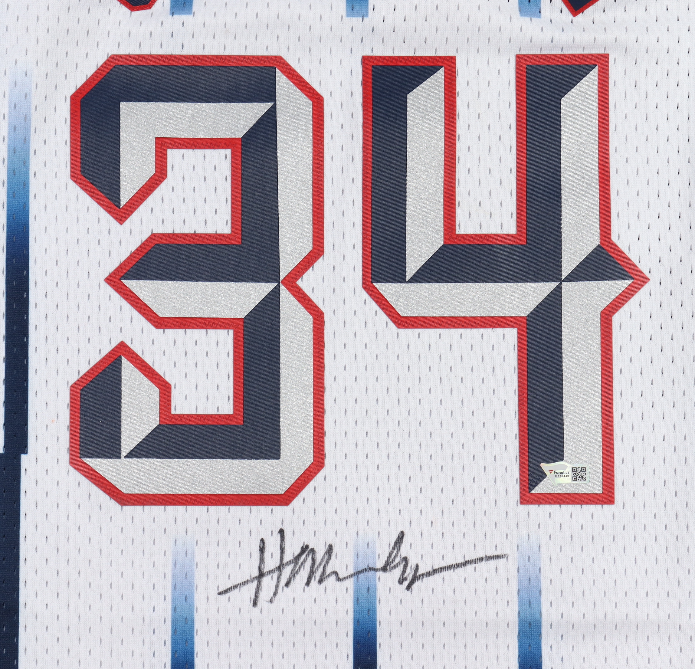 Hakeem Olajuwon Signed Rockets Jersey (Fanatics) at PristineAuction.com Hakeem Olajuwon Signed Rockets Jersey (Fanatics) at PristineAuction.com