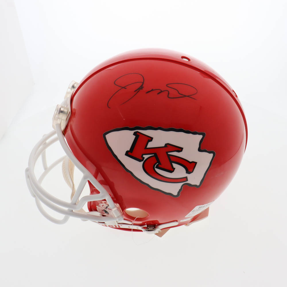 Joe Montana Signed Chiefs Full-Size Authentic On-Field Helmet (UDA) at PristineAuction.com Joe Montana Signed Chiefs Full-Size Authentic On-Field Helmet (UDA) at PristineAuction.com