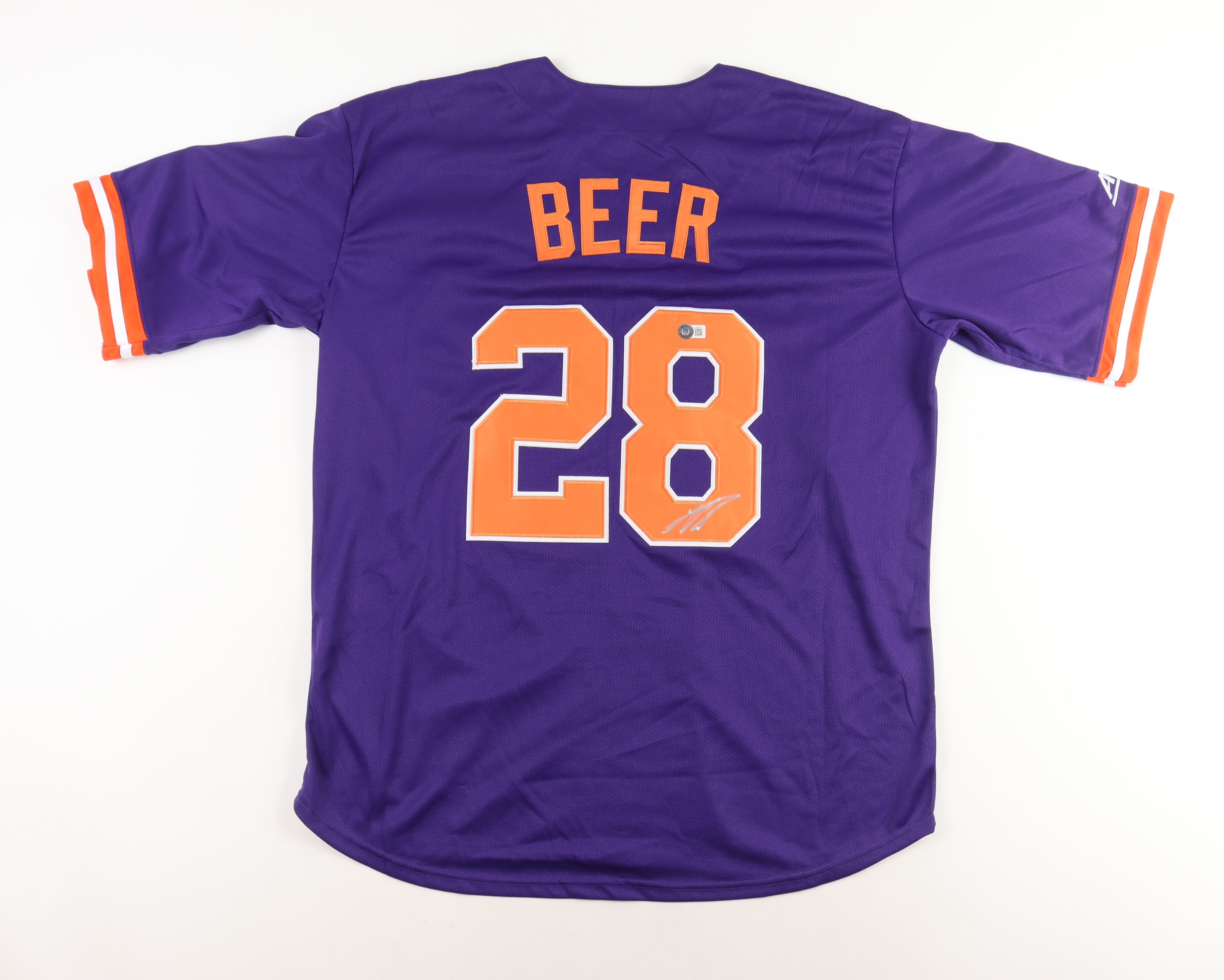 Seth Beer Signed Clemson Tigers Jersey (Beckett) at PristineAuction.com Seth Beer Signed Clemson Tigers Jersey (Beckett) at PristineAuction.com