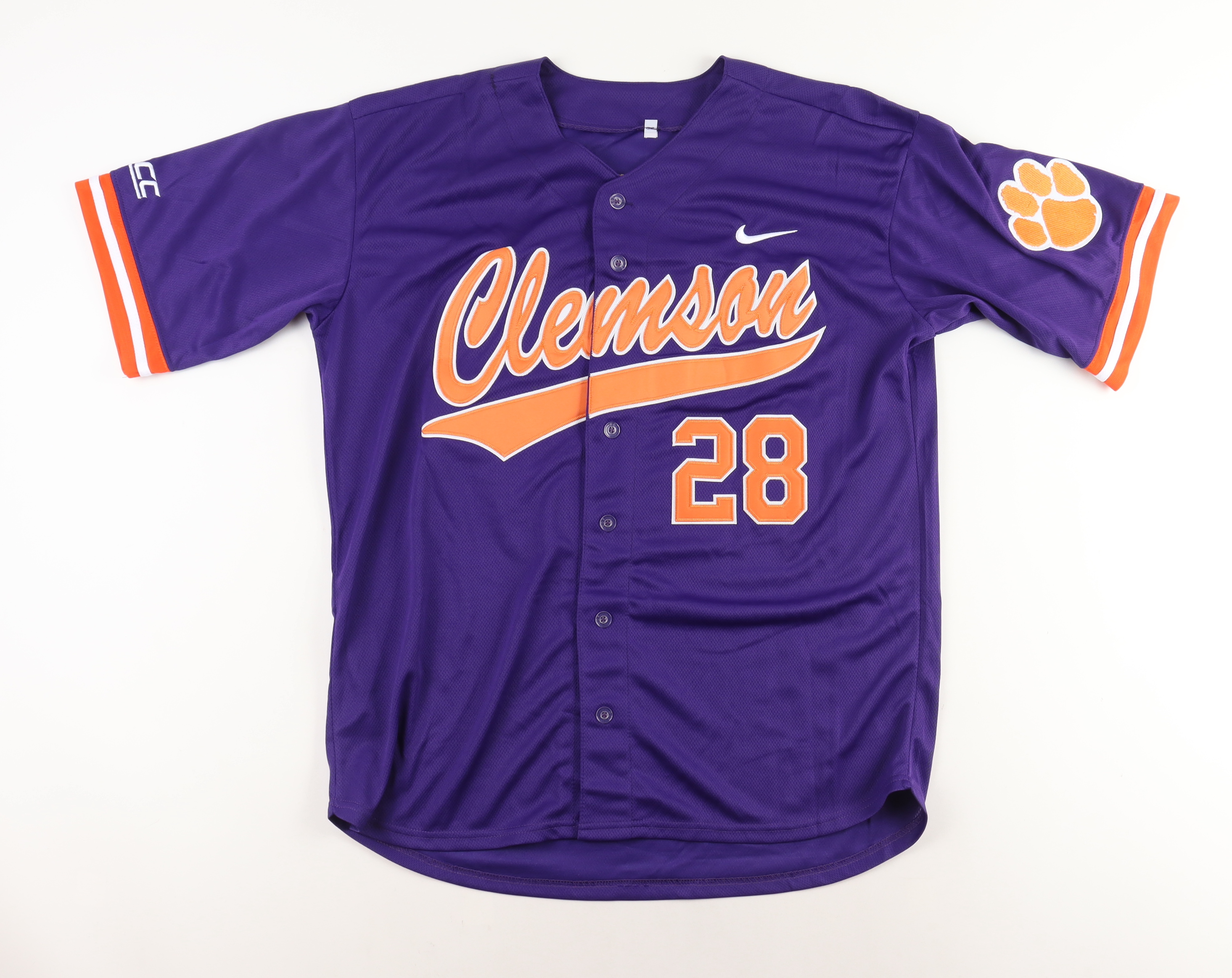 Seth Beer Signed Clemson Tigers Jersey (Beckett) at PristineAuction.com Seth Beer Signed Clemson Tigers Jersey (Beckett) at PristineAuction.com