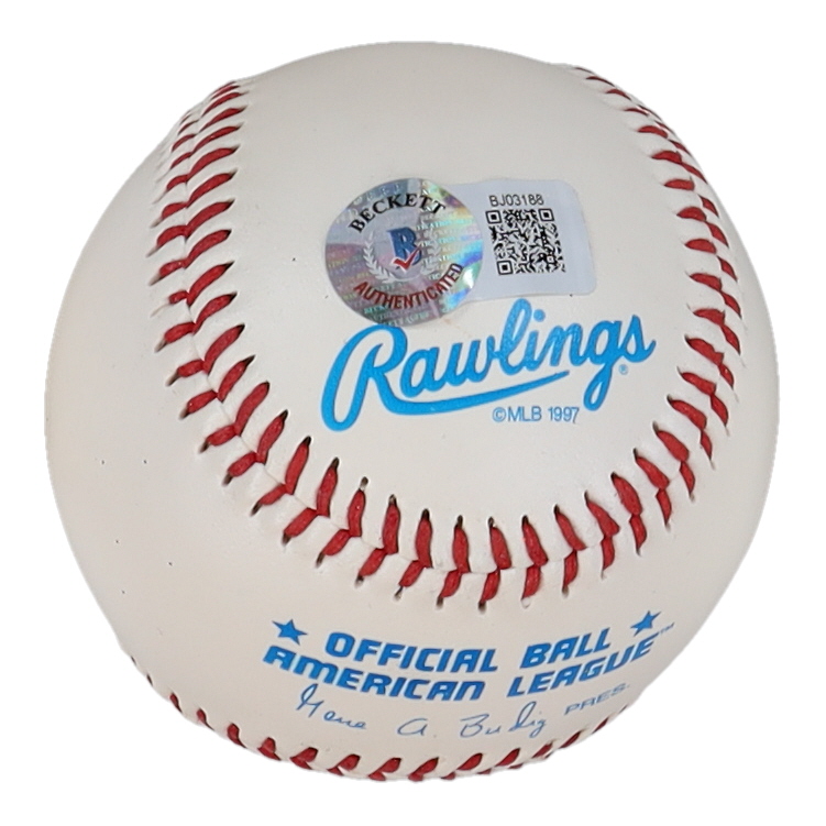 Scott Erickson Signed Twins Logo OAL Baseball (Beckett) at PristineAuction.com Scott Erickson Signed Twins Logo OAL Baseball (Beckett) at PristineAuction.com