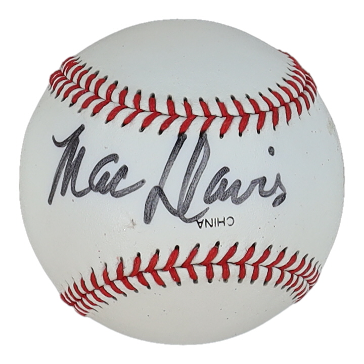 Mac Davis Signed OL Baseball (Beckett) at PristineAuction.com Mac Davis Signed OL Baseball (Beckett) at PristineAuction.com