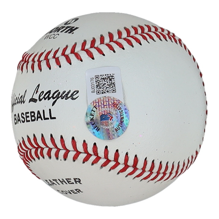 Mac Davis Signed OL Baseball (Beckett) at PristineAuction.com Mac Davis Signed OL Baseball (Beckett) at PristineAuction.com