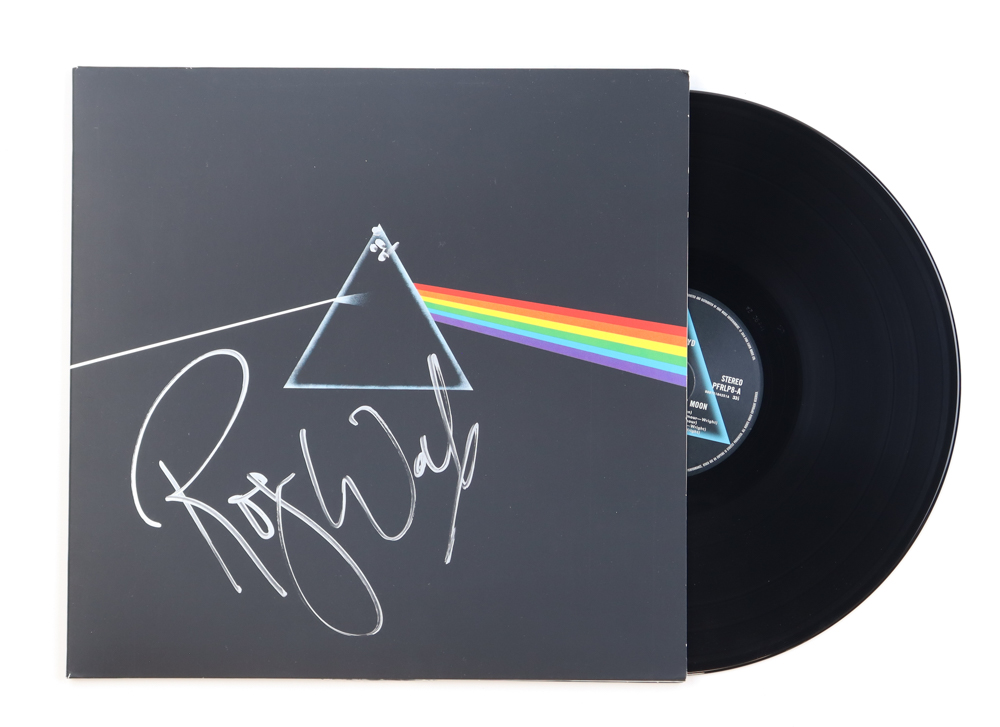 Roger Waters Signed Pink Floyd "The Dark Side of the Moon" Vinyl Record Album (Beckett) at PristineAuction.com Roger Waters Signed Pink Floyd "The Dark Side of the Moon" Vinyl Record Album (Beckett) at PristineAuction.com