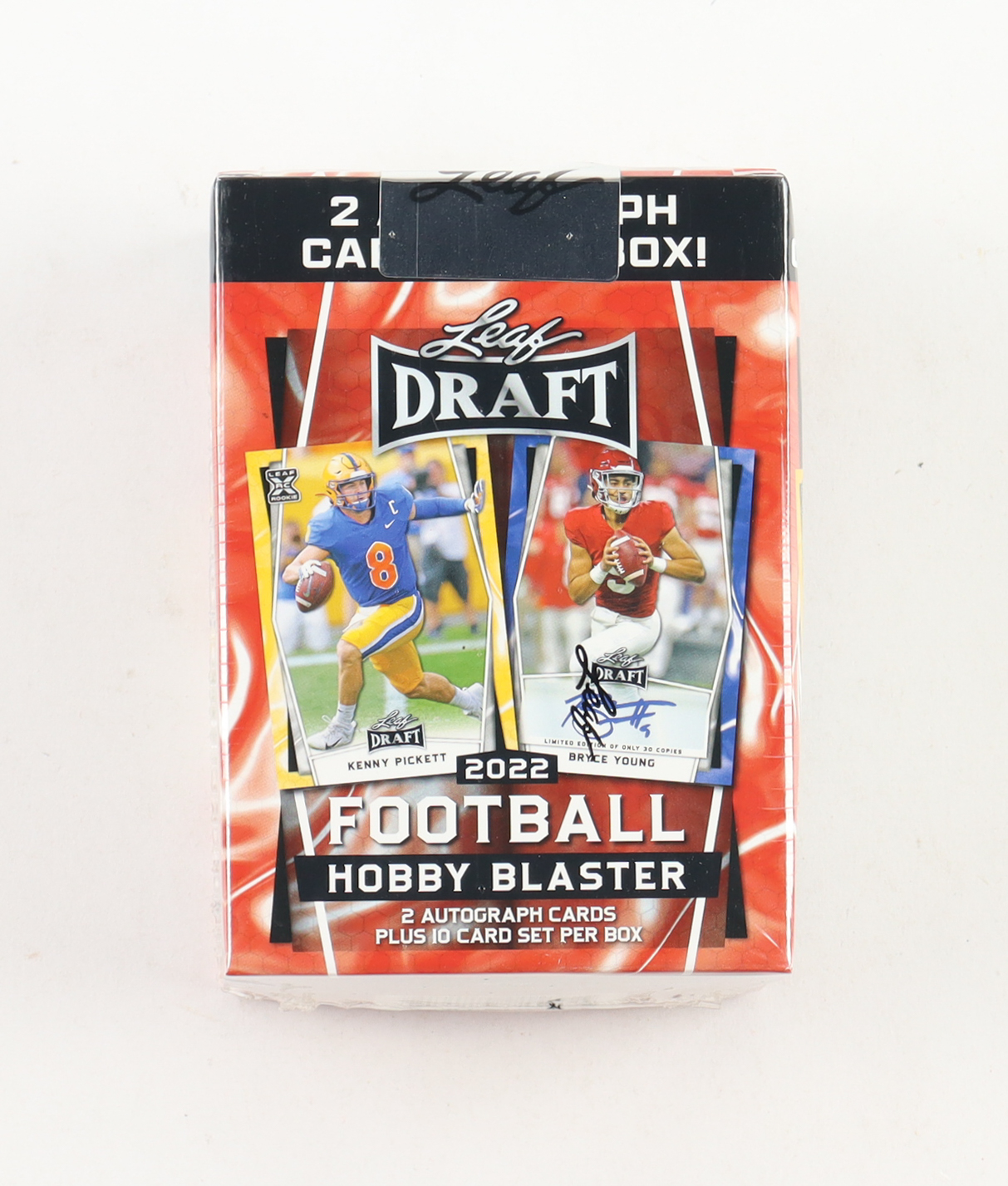 2022 Leaf Draft Football Hobby Blaster Box with (12) Cards at PristineAuction.com 2022 Leaf Draft Football Hobby Blaster Box with (12) Cards at PristineAuction.com