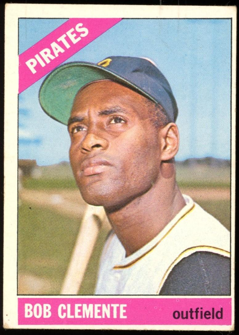 Roberto Clemente 1966 Topps #300 at PristineAuction.com Roberto Clemente 1966 Topps #300 at PristineAuction.com