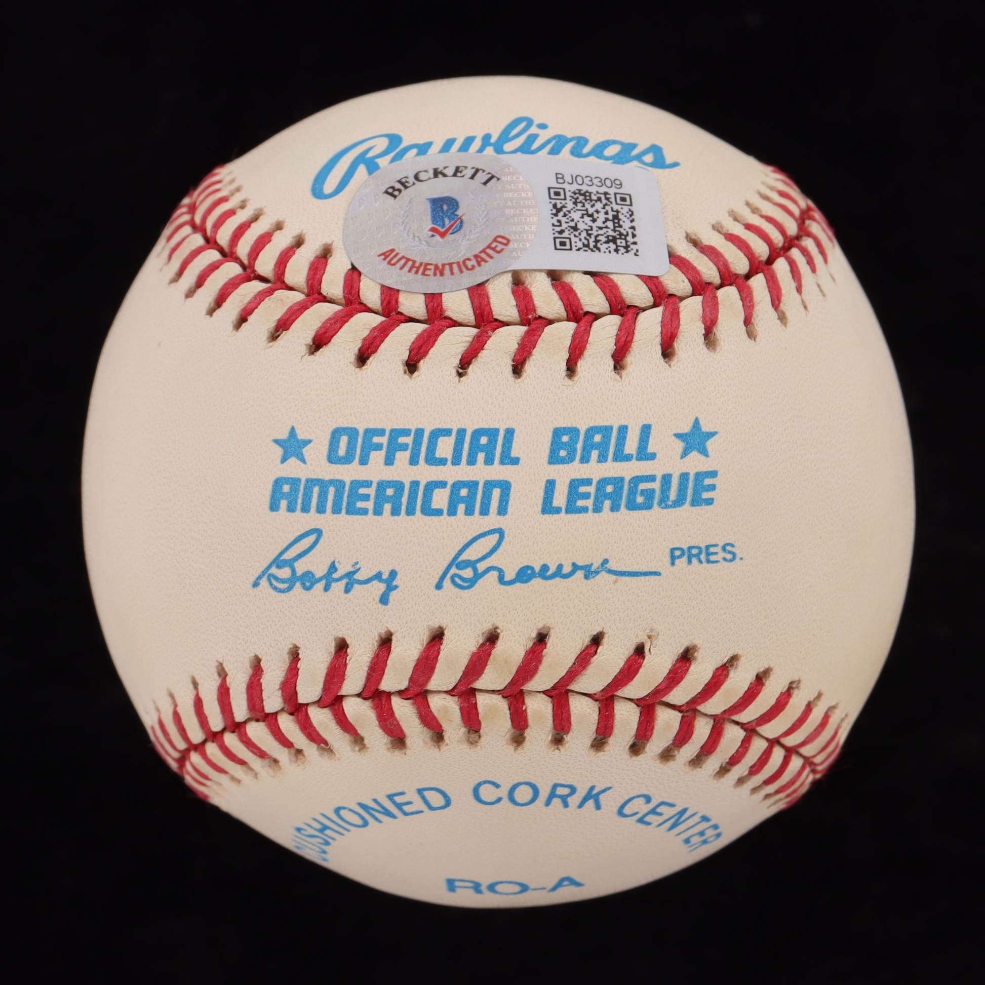 Cal Ripken Jr. Signed OAL Baseball With Display Stand (Beckett) at PristineAuction.com Cal Ripken Jr. Signed OAL Baseball With Display Stand (Beckett) at PristineAuction.com