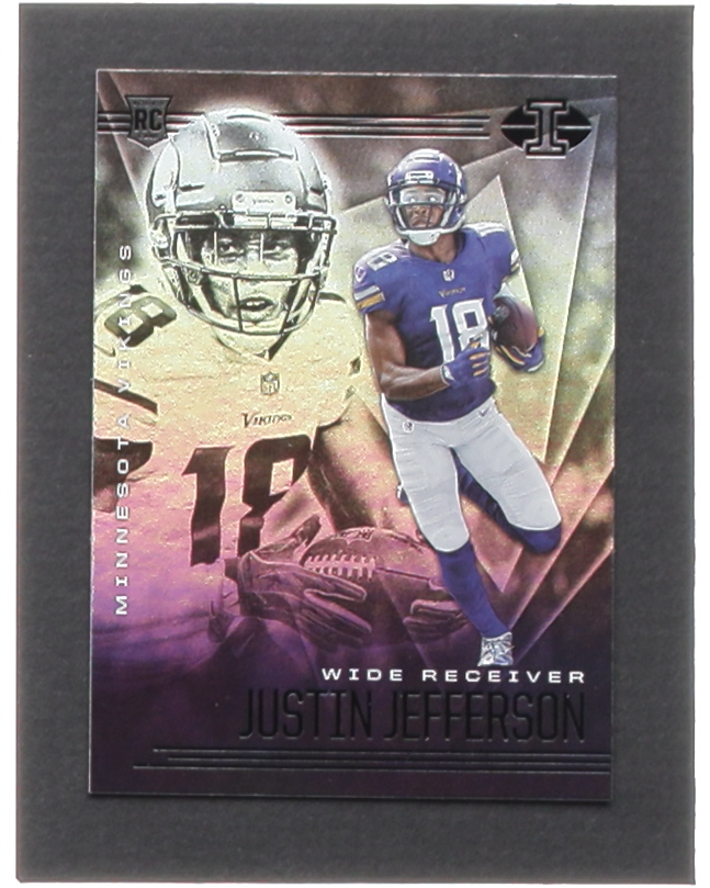 Justin Jefferson 2020 Panini Illusions #22 RC at PristineAuction.com Justin Jefferson 2020 Panini Illusions #22 RC at PristineAuction.com