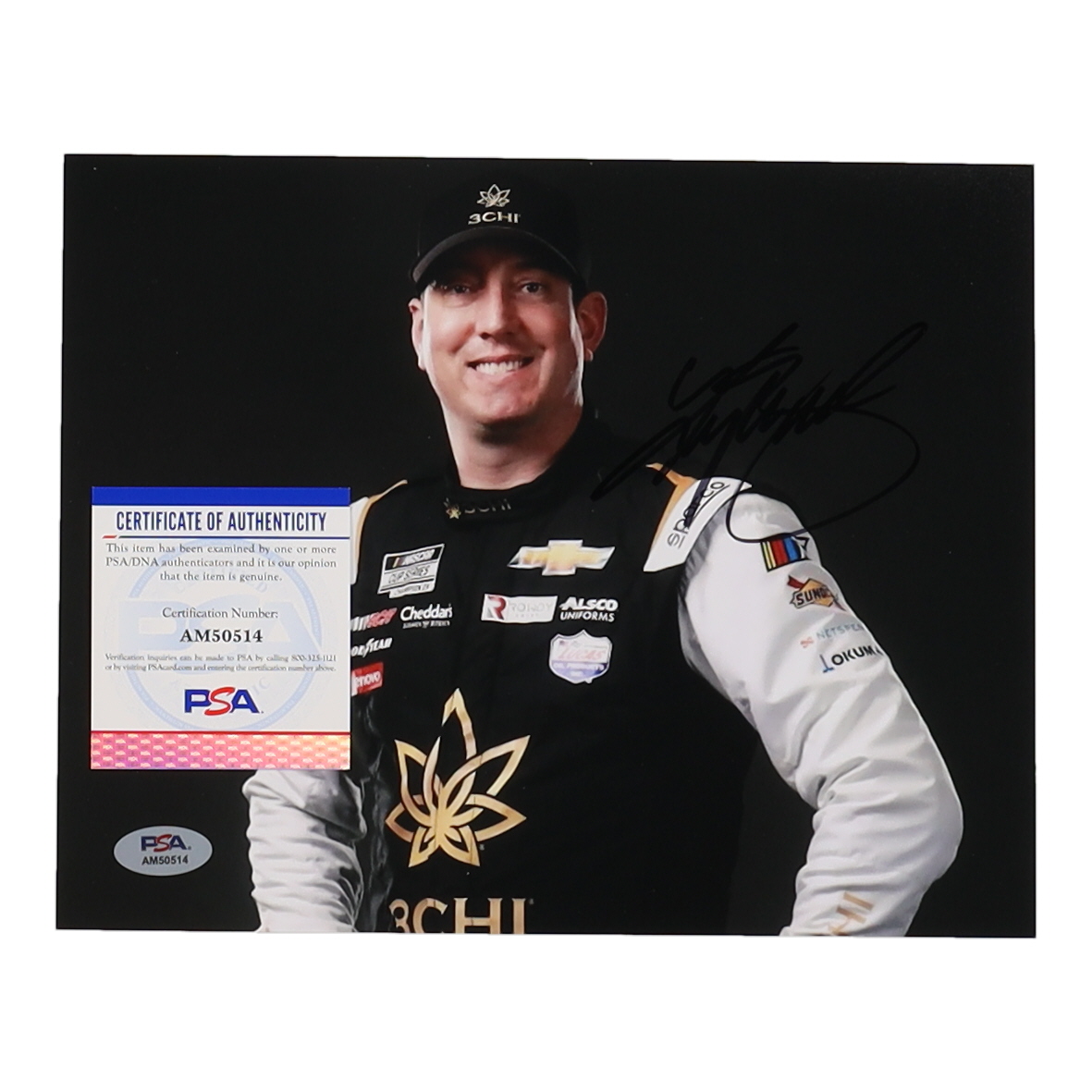 Kyle Busch Signed NASCAR 8x10 Photo (PSA) at PristineAuction.com Kyle Busch Signed NASCAR 8x10 Photo (PSA) at PristineAuction.com