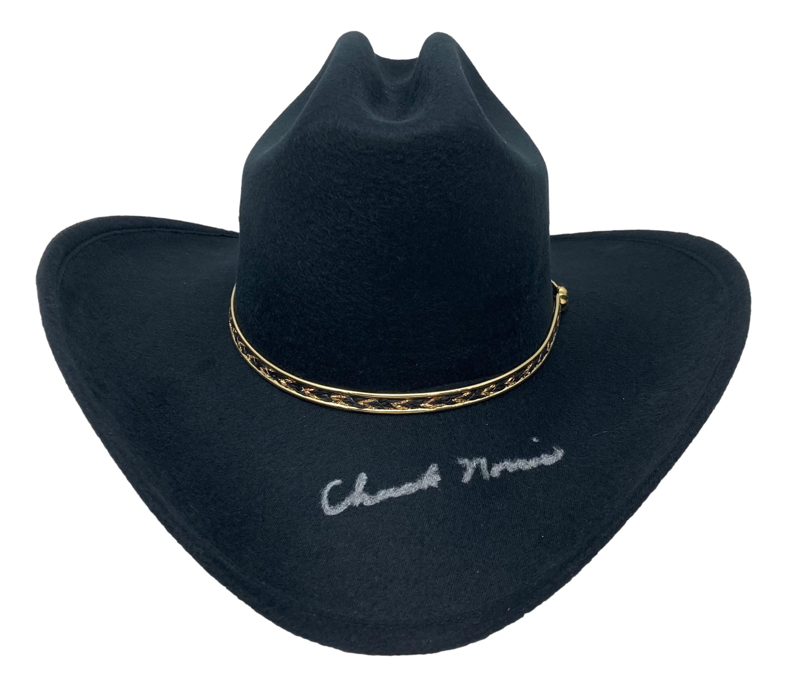 Chuck Norris Signed "Walker, Texas Ranger" Prop Cowboy Hat (Radtke) at PristineAuction.com Chuck Norris Signed "Walker, Texas Ranger" Prop Cowboy Hat (Radtke) at PristineAuction.com