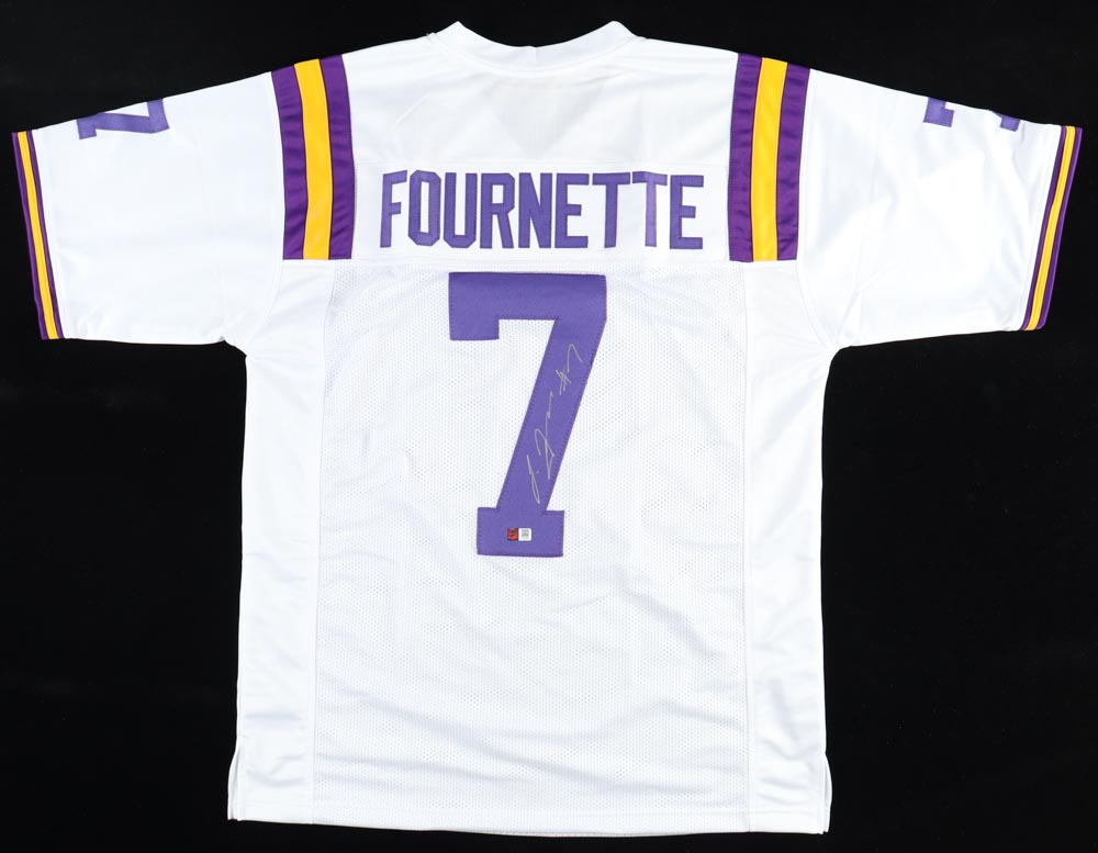 Leonard Fournette Signed Jersey (PA) at PristineAuction.com Leonard Fournette Signed Jersey (PA) at PristineAuction.com