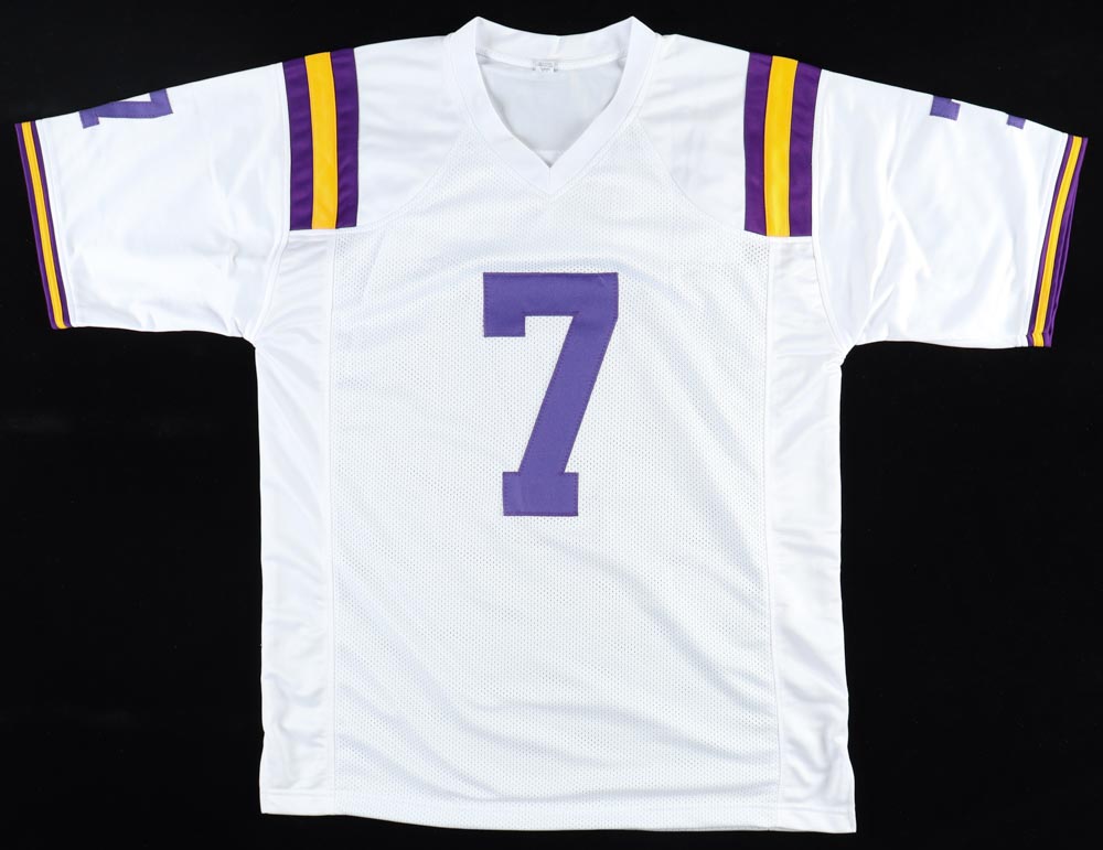 Leonard Fournette Signed Jersey (PA) at PristineAuction.com Leonard Fournette Signed Jersey (PA) at PristineAuction.com