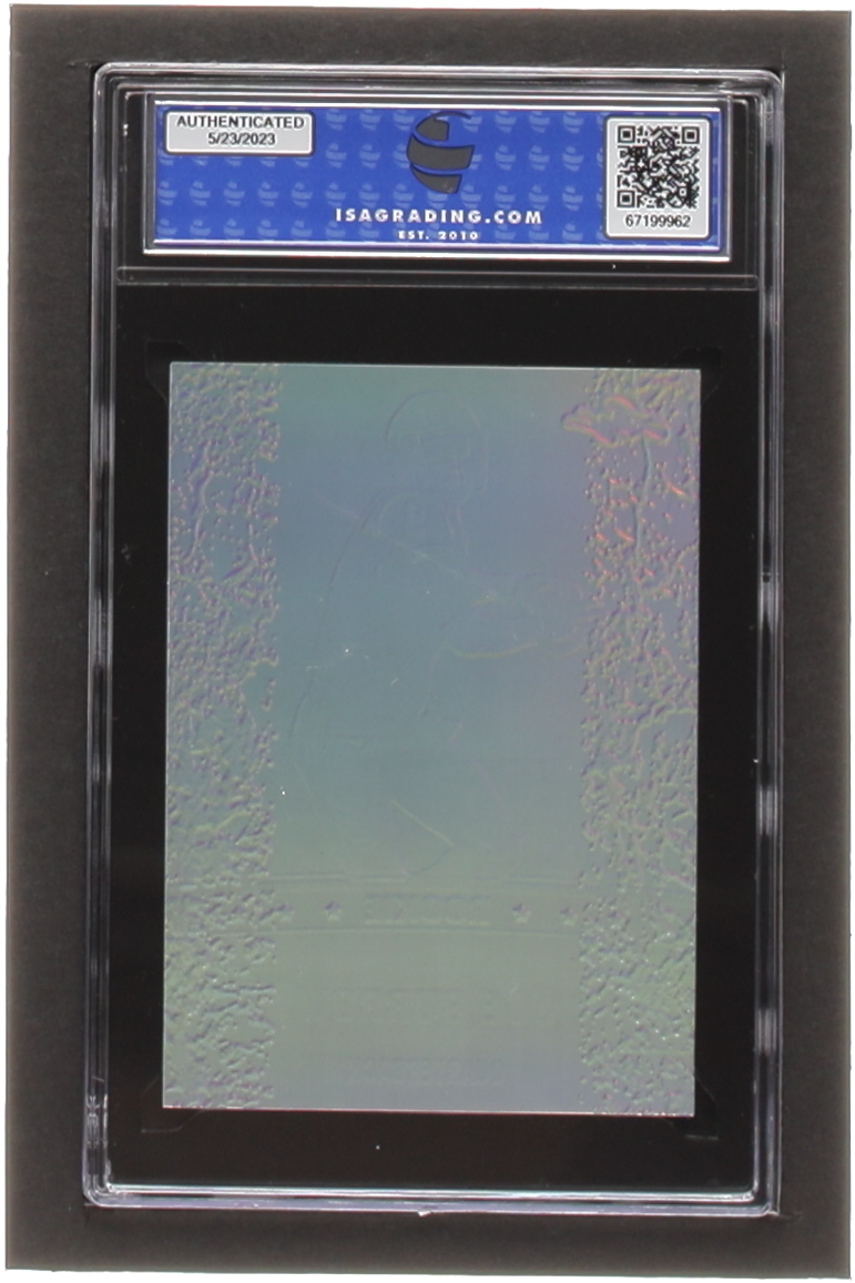 Joe Burrow 2020 Leaf Metal Special Release Rookie Silver Rainbow Orange Pre-Production #NNO #1/1 RC (ISA 10) at PristineAuction.com Joe Burrow 2020 Leaf Metal Special Release Rookie Silver Rainbow Orange Pre-Production #NNO #1/1 RC (ISA 10) at PristineAuction.com