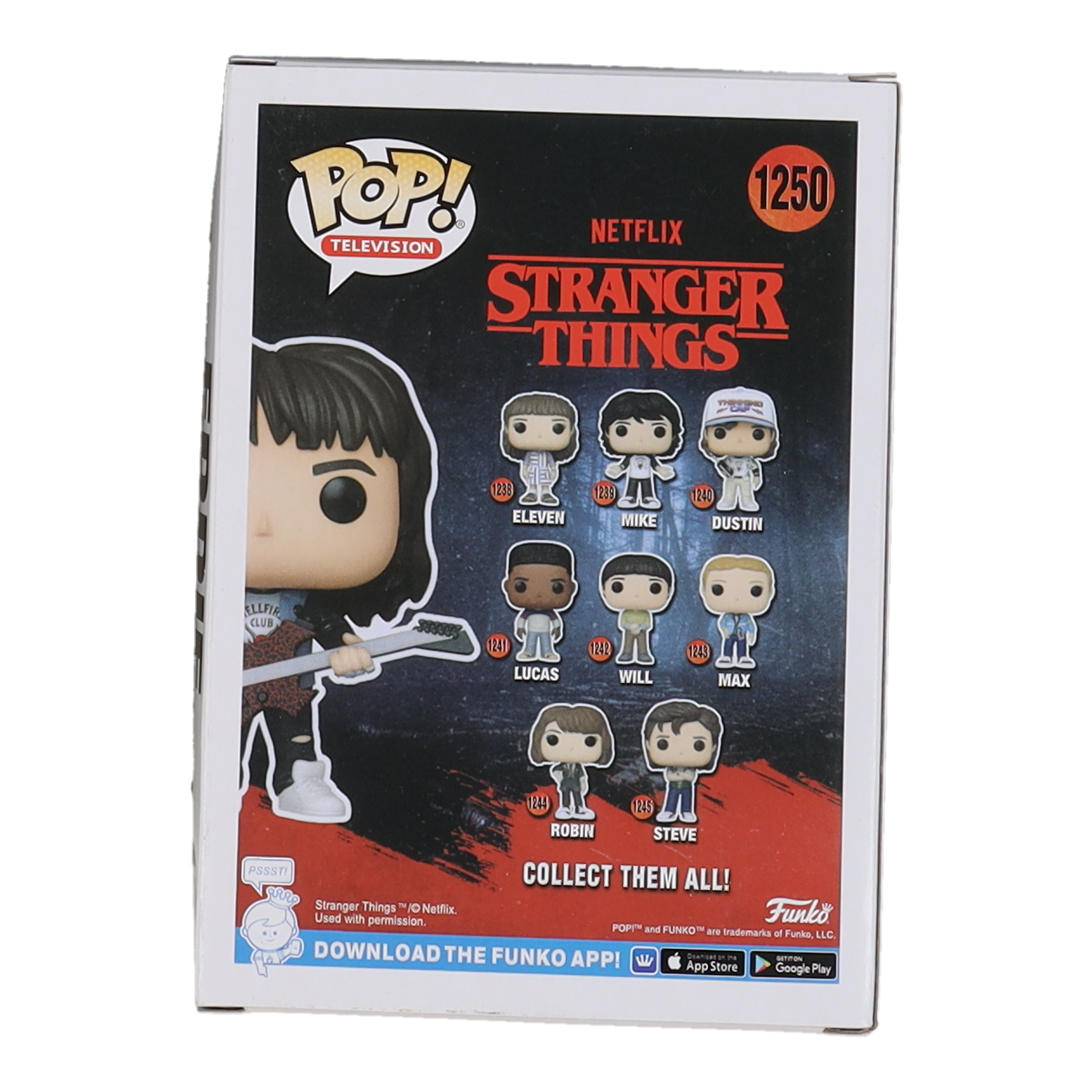 Joseph Quinn Signed "Stranger Things" Eddie #1250 Funko Pop! Vinyl Figure (Beckett) at PristineAuction.com Joseph Quinn Signed "Stranger Things" Eddie #1250 Funko Pop! Vinyl Figure (Beckett) at PristineAuction.com