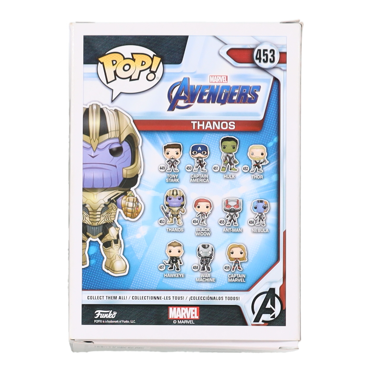 Josh Brolin Signed "Avengers" Thanos #453 Funko Pop! Vinyl Figure (Beckett) at PristineAuction.com Josh Brolin Signed "Avengers" Thanos #453 Funko Pop! Vinyl Figure (Beckett) at PristineAuction.com