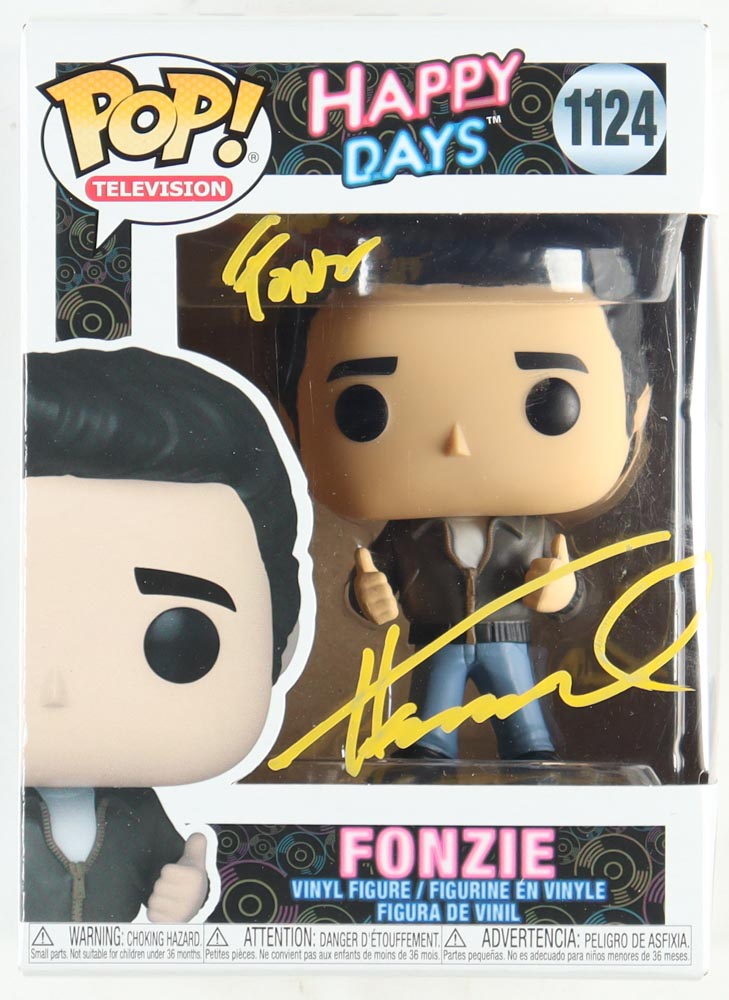 Henry Winkler Signed "Happy Days" #1124 Fonzie Funko Pop! Vinyl Figure Inscribed "Fonz!" (Beckett) at PristineAuction.com Henry Winkler Signed "Happy Days" #1124 Fonzie Funko Pop! Vinyl Figure Inscribed "Fonz!" (Beckett) at PristineAuction.com