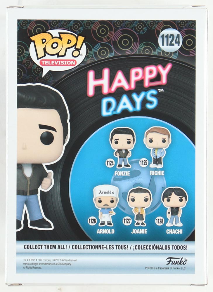 Henry Winkler Signed "Happy Days" #1124 Fonzie Funko Pop! Vinyl Figure Inscribed "Fonz!" (Beckett) at PristineAuction.com Henry Winkler Signed "Happy Days" #1124 Fonzie Funko Pop! Vinyl Figure Inscribed "Fonz!" (Beckett) at PristineAuction.com