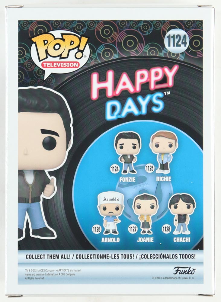 Henry Winkler Signed "Happy Days" #1124 Fonzie Funko Pop! Vinyl Figure Inscribed "Fonz!" (Beckett) at PristineAuction.com Henry Winkler Signed "Happy Days" #1124 Fonzie Funko Pop! Vinyl Figure Inscribed "Fonz!" (Beckett) at PristineAuction.com