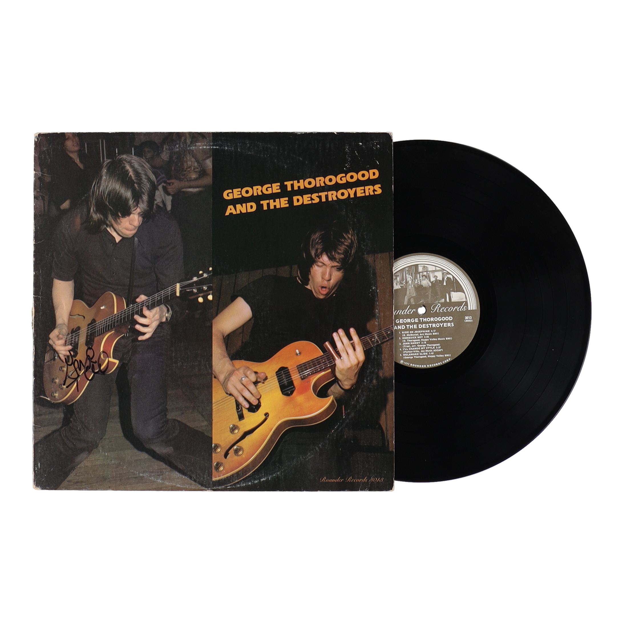 George Thorogood Signed George Thorogood & The Destroyers Vinyl Record Album (JSA) at PristineAuction.com George Thorogood Signed George Thorogood & The Destroyers Vinyl Record Album (JSA) at PristineAuction.com