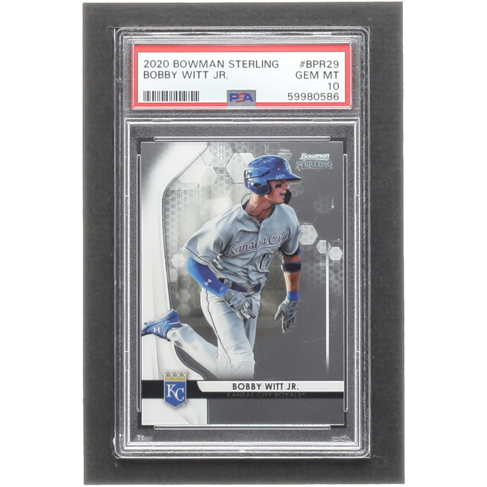 BOBBY WITT JR. ROOKIE CARD 2021 Bowman Chrome REFRACTOR $$ RC Kansas