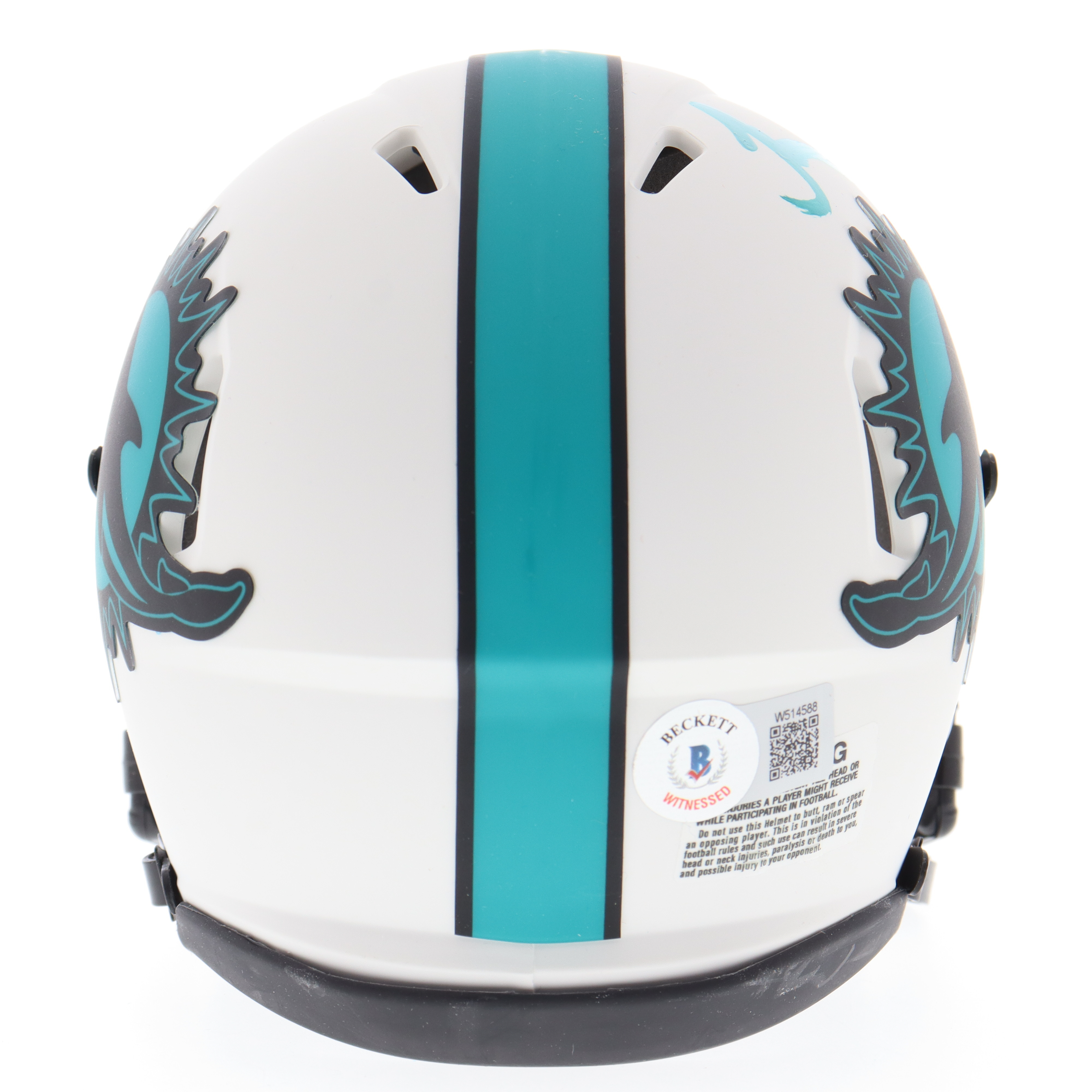 Tyreek Hill Signed Dolphins Lunar Eclipse Alternate Speed Mini Helmet (Beckett) at PristineAuction.com Tyreek Hill Signed Dolphins Lunar Eclipse Alternate Speed Mini Helmet (Beckett) at PristineAuction.com
