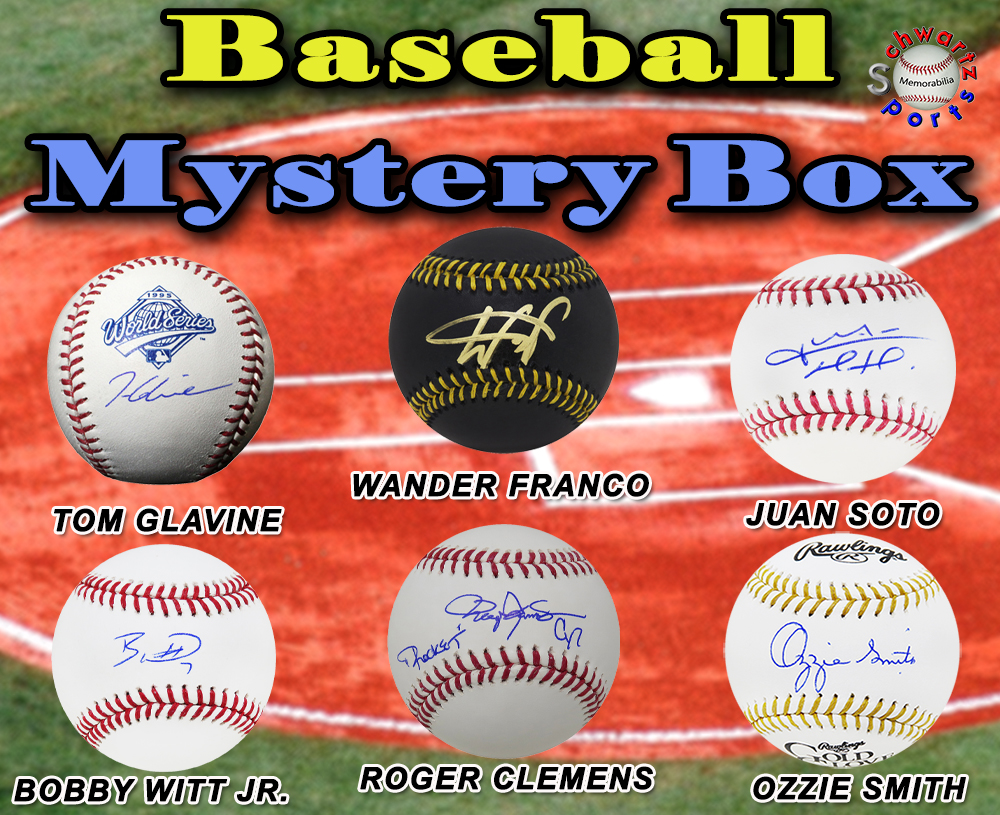 BASEBALL Signed Mystery Box - Series 18 (Limited to 150) - Schwartz Sports at PristineAuction.com BASEBALL Signed Mystery Box - Series 18 (Limited to 150) - Schwartz Sports at PristineAuction.com