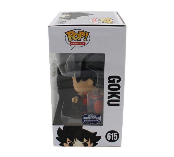 Sean Schemmel Signed "Dragon Ball Z" #615 Goku Funko Pop! Vinyl Figure Inscribed "Goku" (Radtke) at PristineAuction.com Sean Schemmel Signed "Dragon Ball Z" #615 Goku Funko Pop! Vinyl Figure Inscribed "Goku" (Radtke) at PristineAuction.com