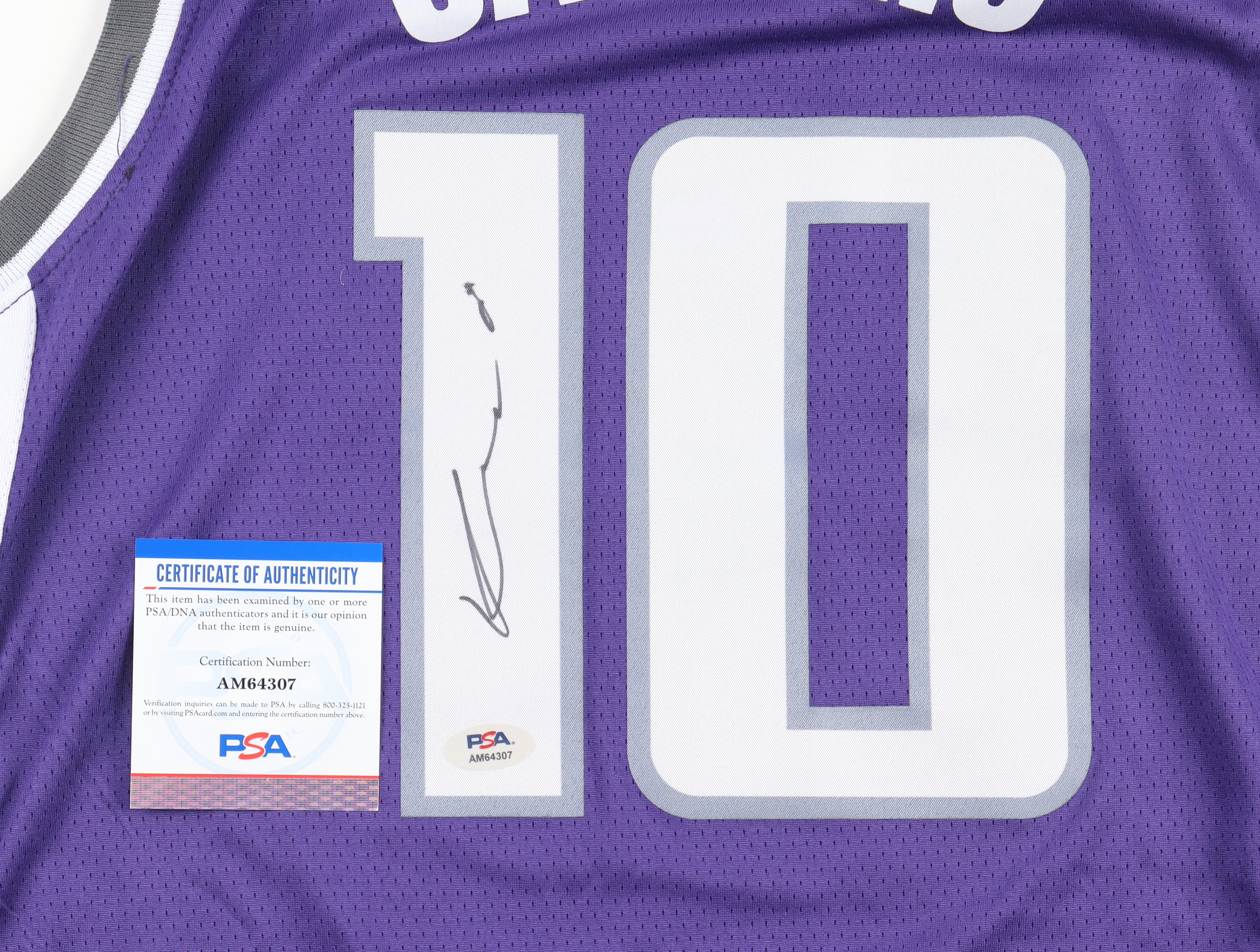 Domantas Sabonis Signed Jersey (PSA) at PristineAuction.com Domantas Sabonis Signed Jersey (PSA) at PristineAuction.com