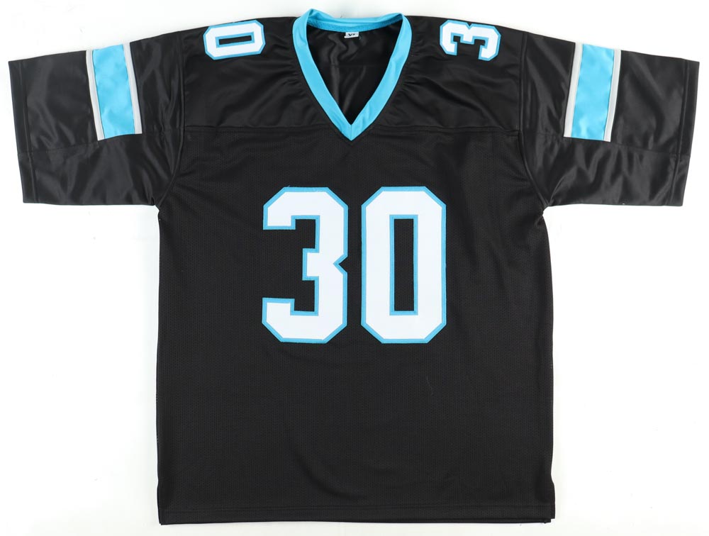 Chuba Hubbard Signed Jersey (Beckett) at PristineAuction.com Chuba Hubbard Signed Jersey (Beckett) at PristineAuction.com