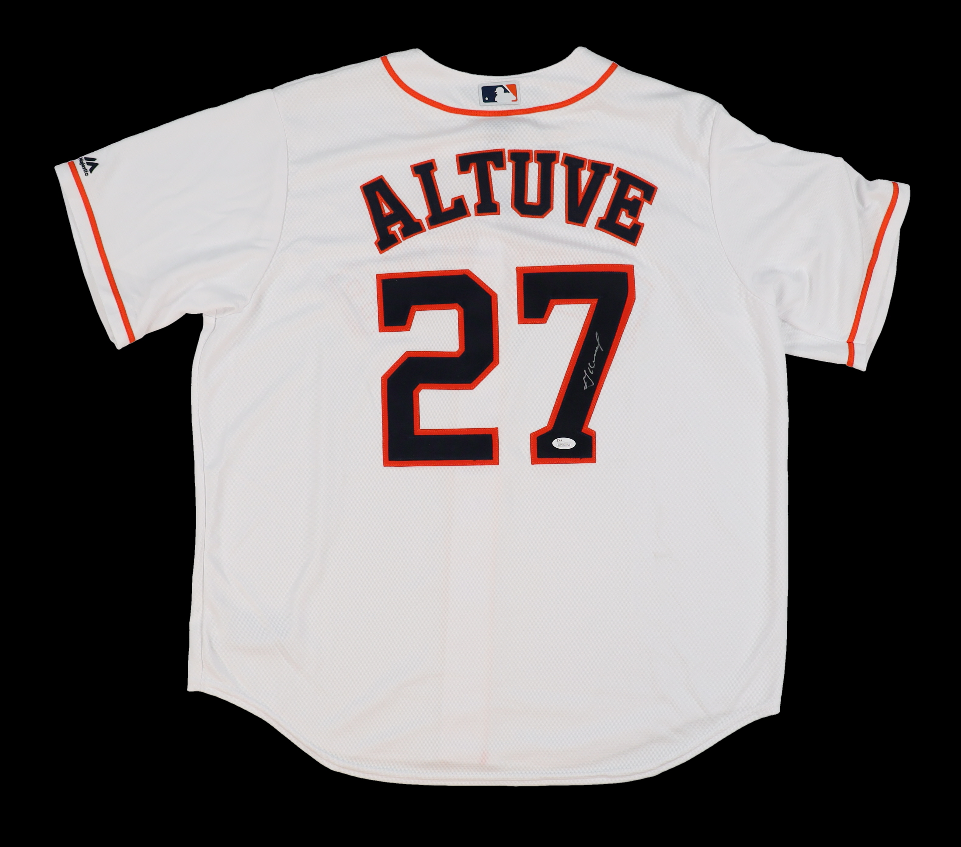 Jose Altuve Signed Majestic Astros Jersey (JSA) at PristineAuction.com Jose Altuve Signed Majestic Astros Jersey (JSA) at PristineAuction.com