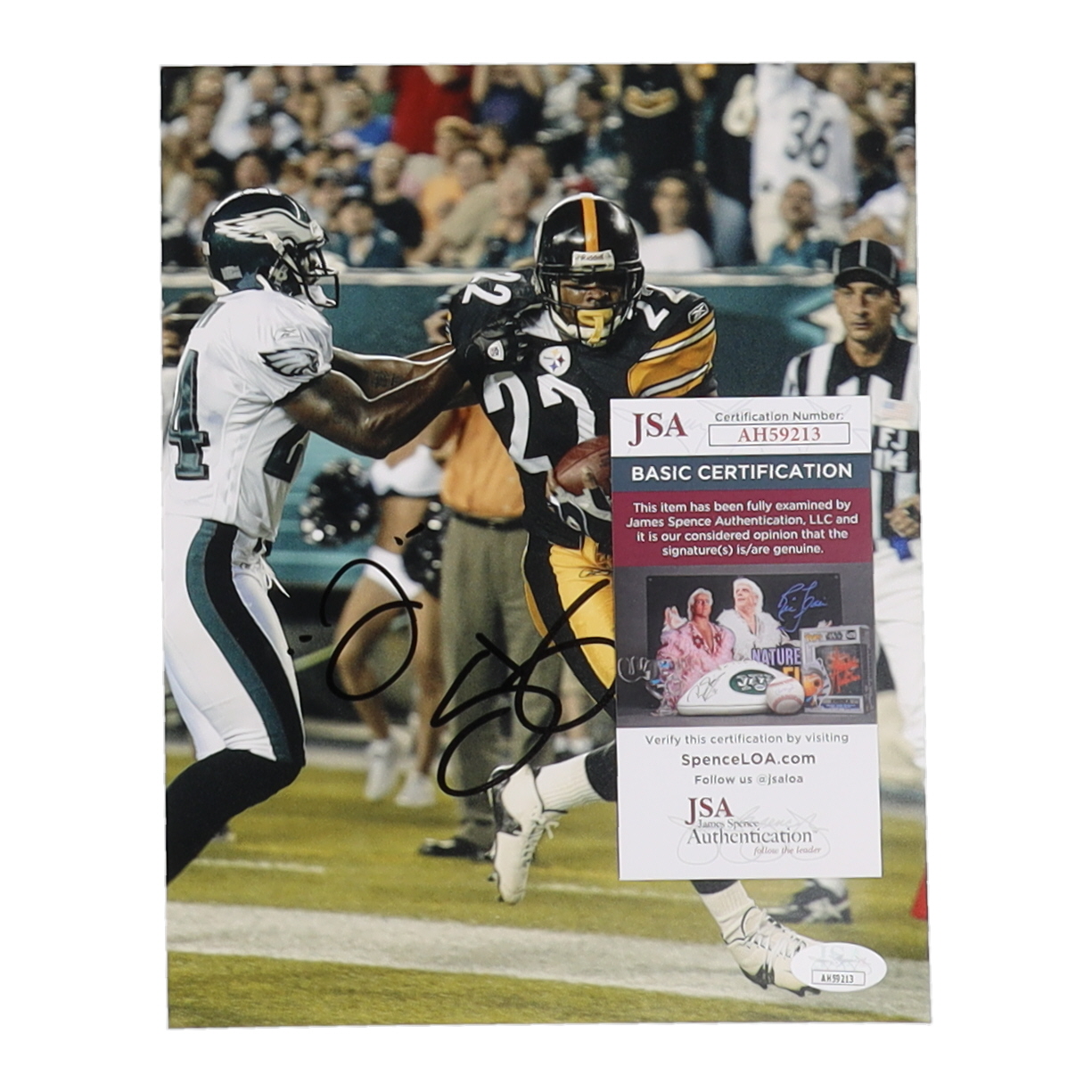 Duce Staley Signed Steelers 8x10 Photo (JSA) at PristineAuction.com Duce Staley Signed Steelers 8x10 Photo (JSA) at PristineAuction.com