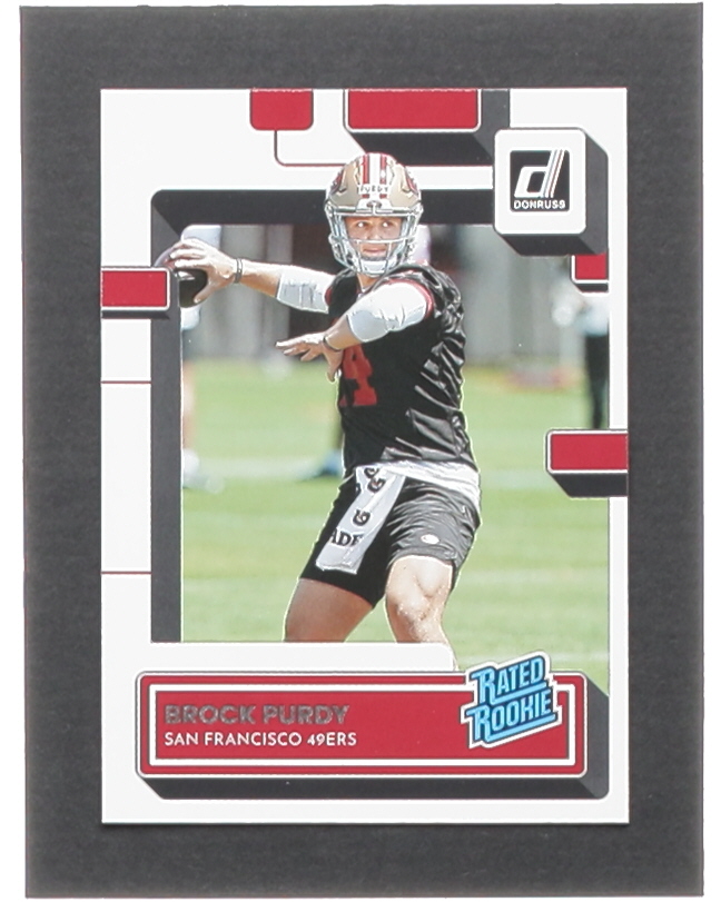 Brock Purdy 2022 Donruss #374 RR RC at PristineAuction.com Brock Purdy 2022 Donruss #374 RR RC at PristineAuction.com