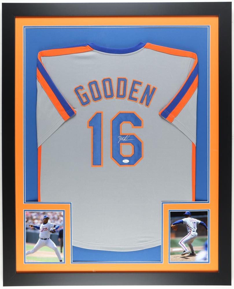 Dwight "Doc" Gooden Signed Custom Framed Jersey Display (JSA) at PristineAuction.com Dwight "Doc" Gooden Signed Custom Framed Jersey Display (JSA) at PristineAuction.com