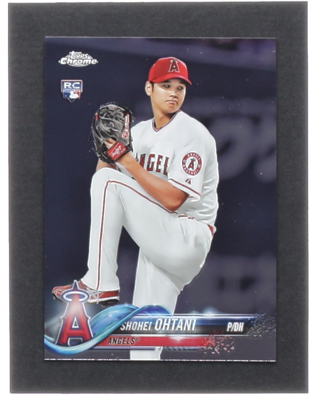 Shohei Ohtani 2018 Topps Chrome #150 RC at PristineAuction.com Shohei Ohtani 2018 Topps Chrome #150 RC at PristineAuction.com