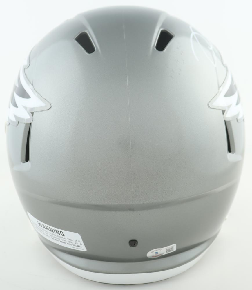 Jalen Hurts Signed Eagles Full-Size Flash Alternate Speed Helmet (Beckett) at PristineAuction.com Jalen Hurts Signed Eagles Full-Size Flash Alternate Speed Helmet (Beckett) at PristineAuction.com